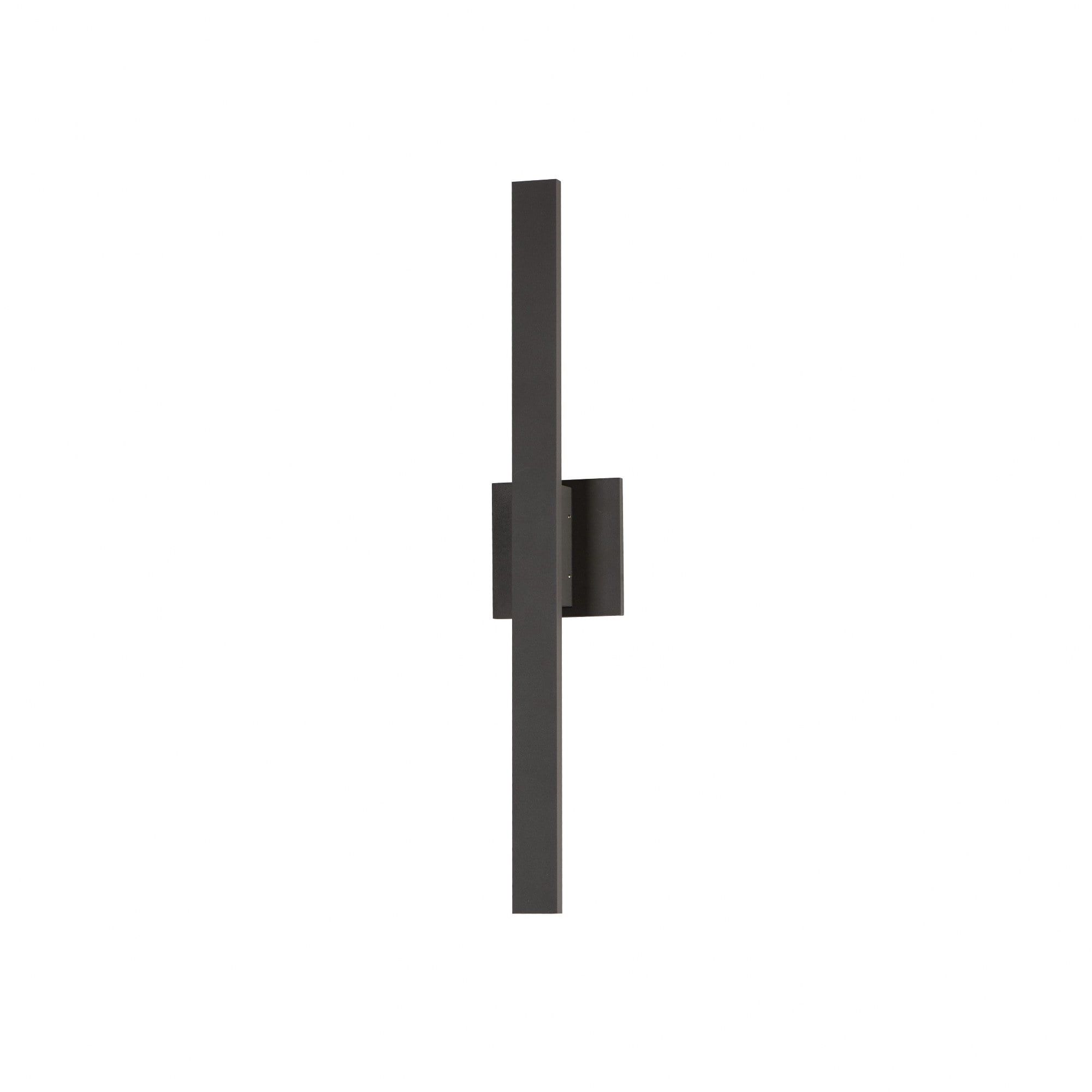 Bronze 24" Dimmable LED Outdoor Wall Sconce - Alumilux Line
