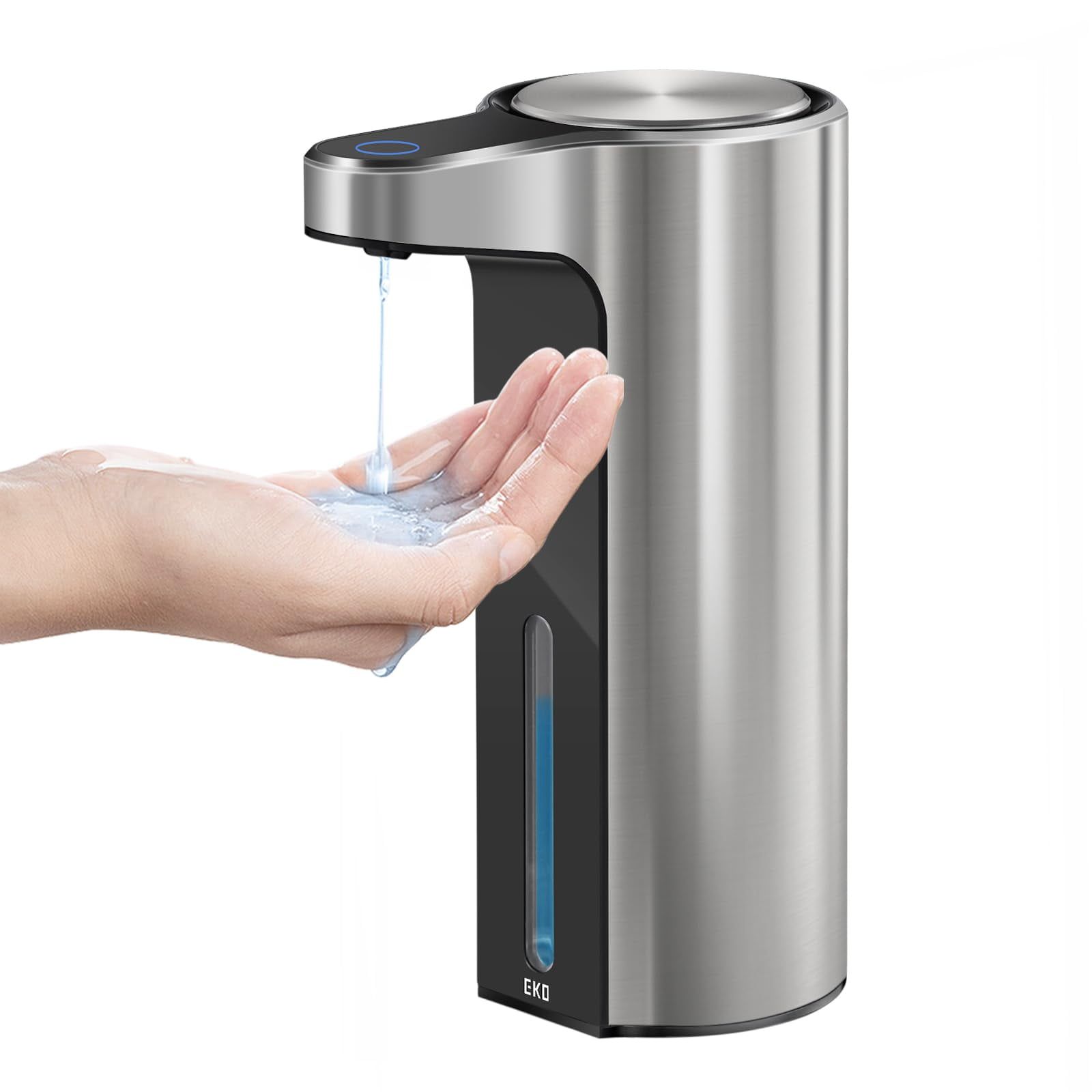 Stainless Steel Automatic Touchless Soap Dispenser for Kitchen and Bathroom