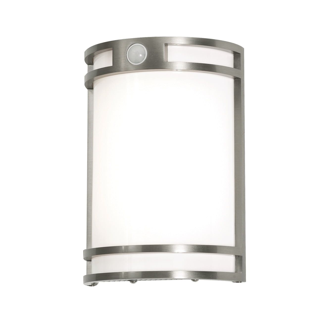 Elston Silver and Black Dimmable LED Wall Sconce