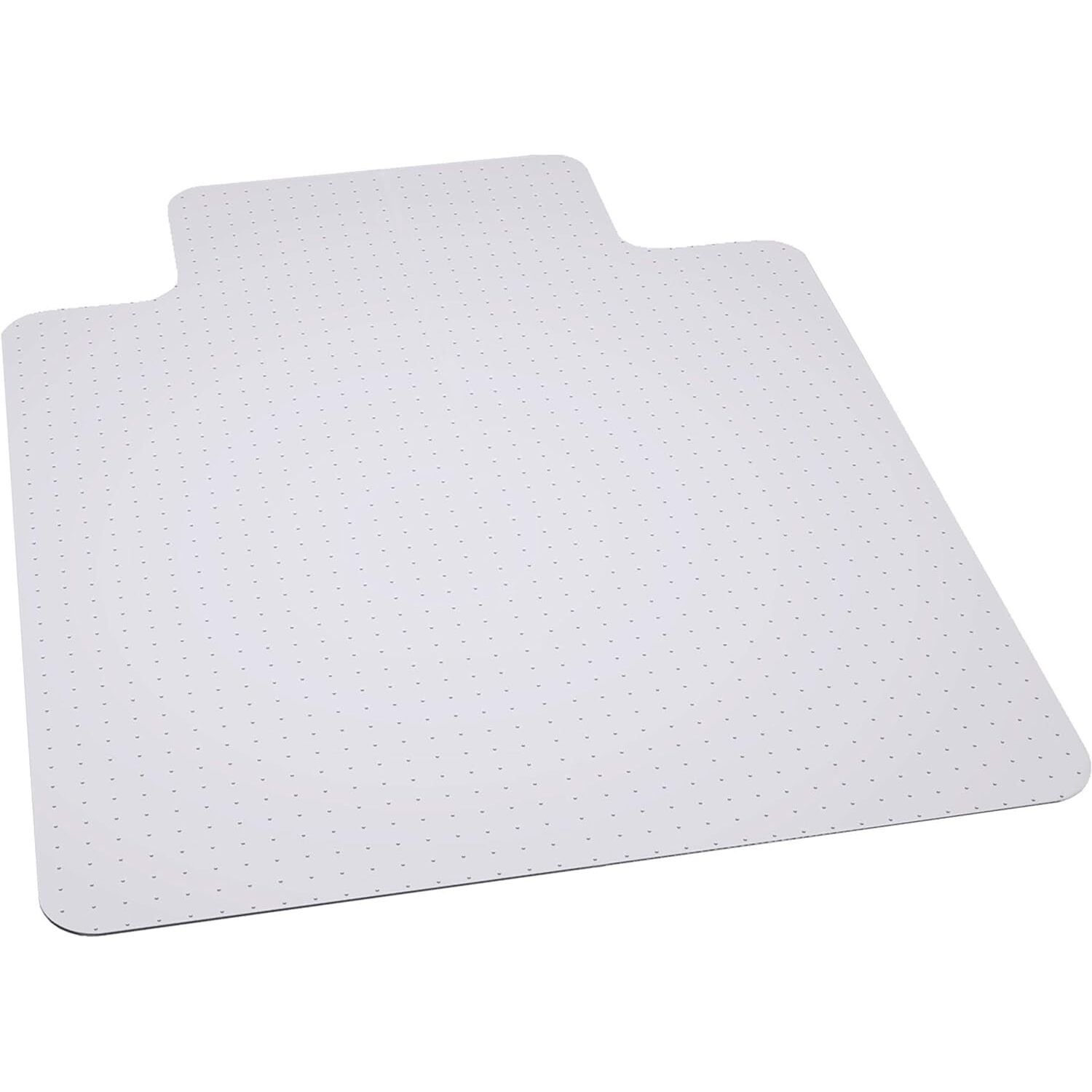 Clear Vinyl Chair Mat for Flat Pile Carpet, 36" x 48"