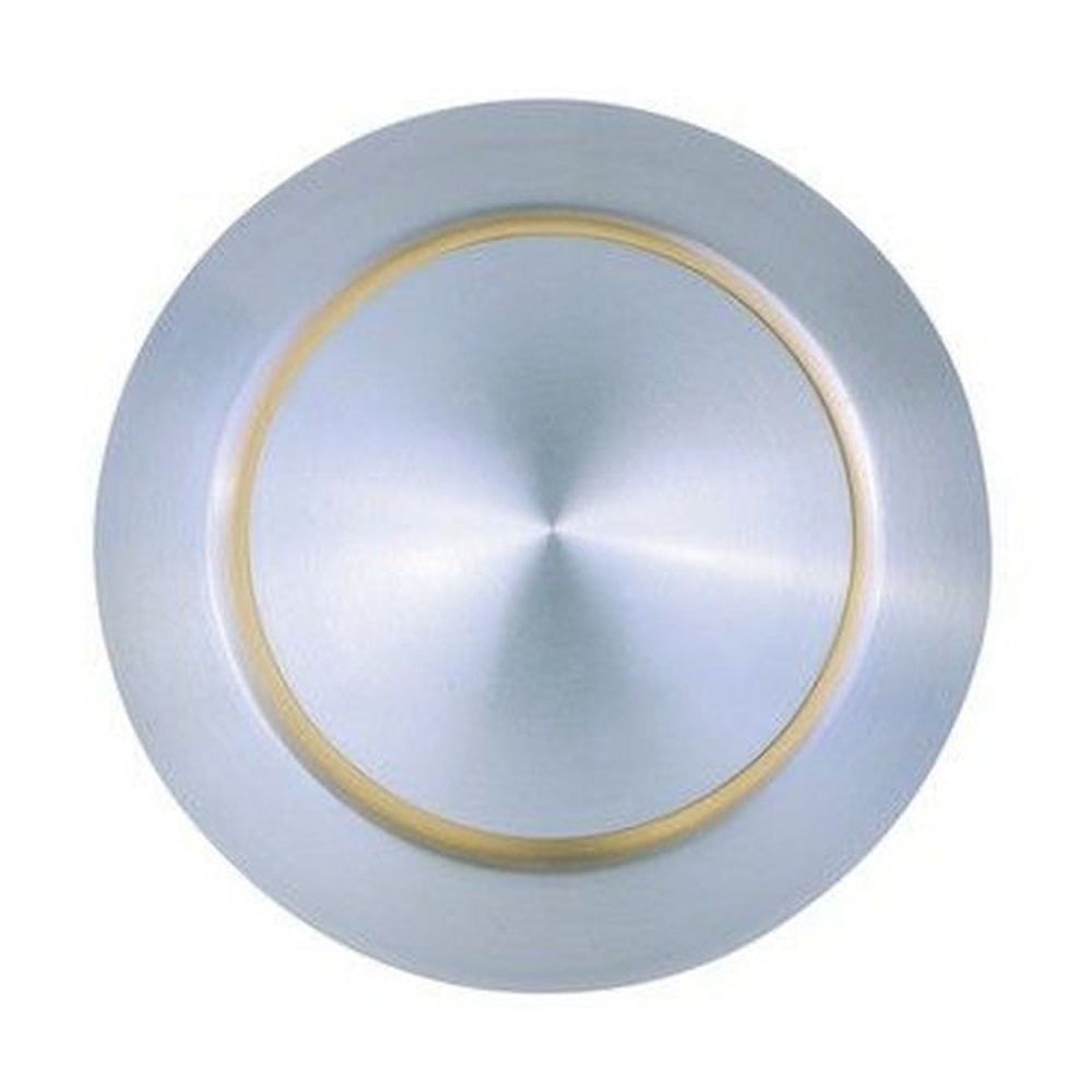 Alumilux European Satin Aluminum LED Outdoor Wall Sconce 6.25"