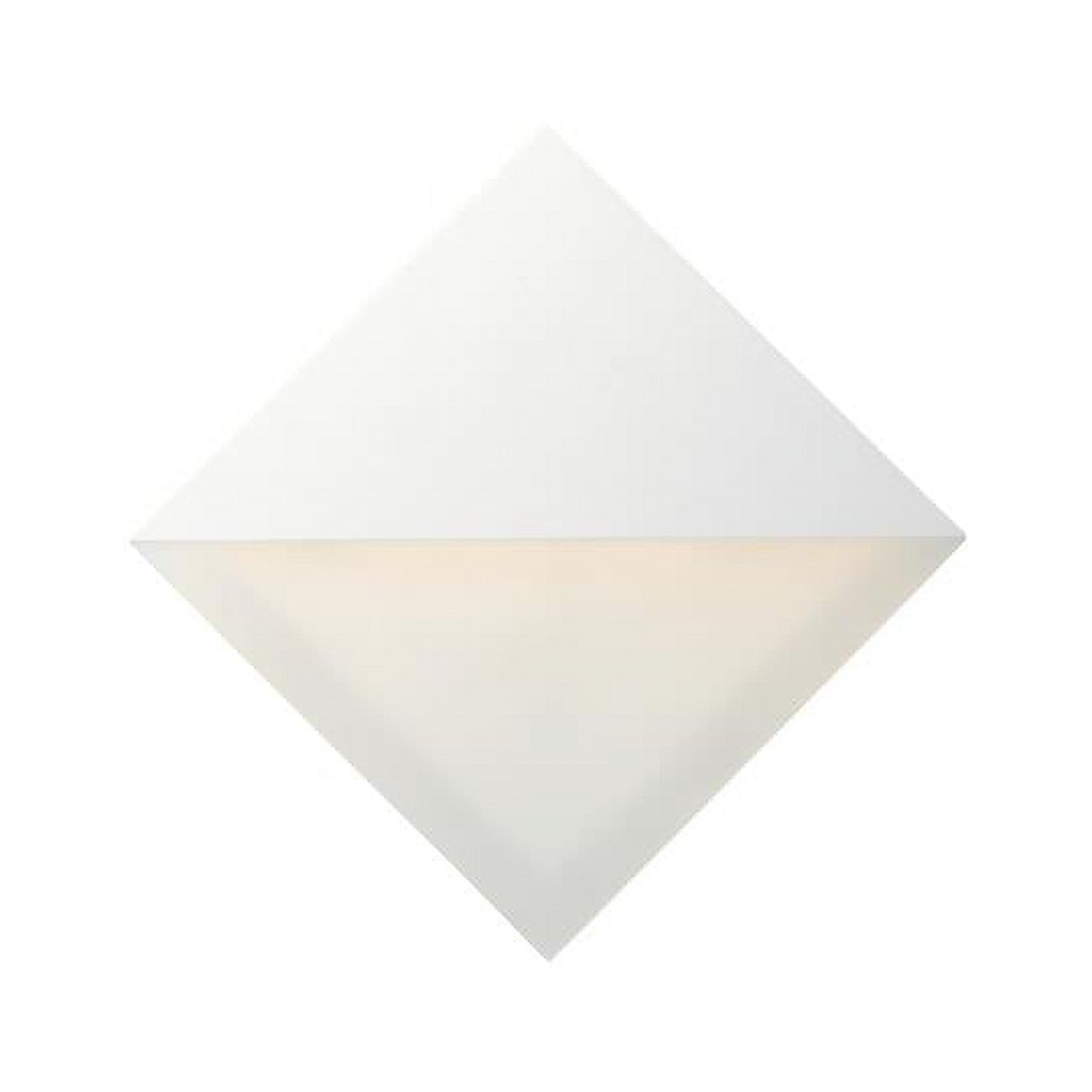 Alumilux Glow Dimmable LED Outdoor Wall Sconce in White