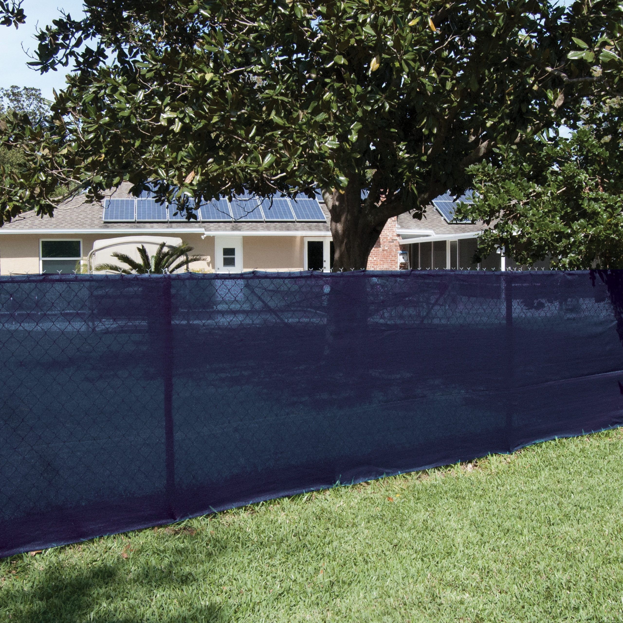 Royal Blue Rectangular UV Protected Privacy Screen