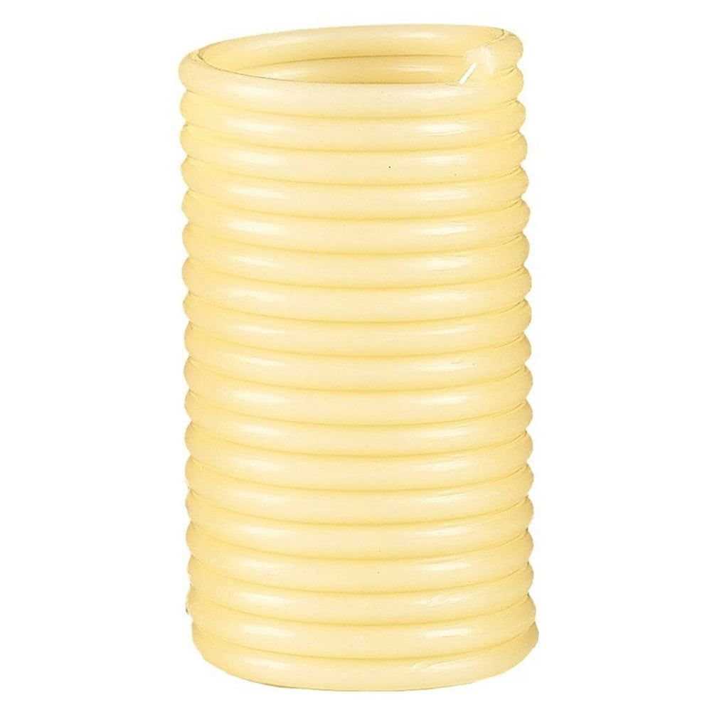 Eco-friendly Citronella Beeswax Coil Candle Refill, 80-Hour