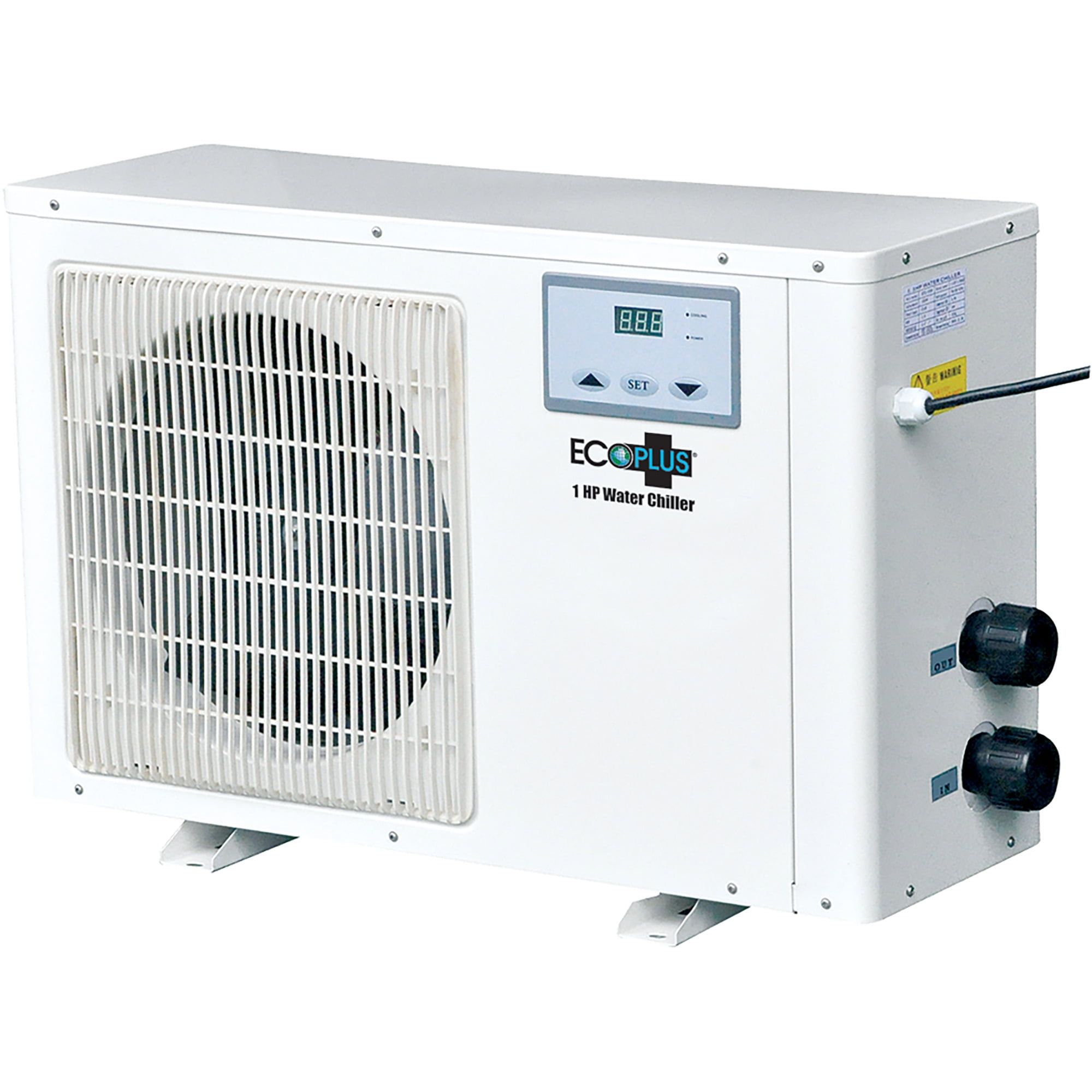 EcoPlus 1 HP Commercial Grade Water Chiller with LCD Display