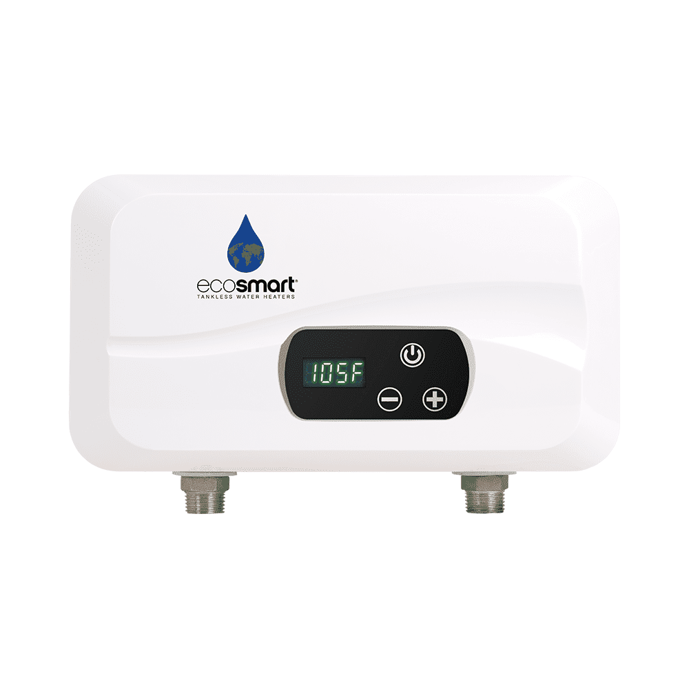 EcoSmart White 3500W Electric Point-of-Use Tankless Water Heater