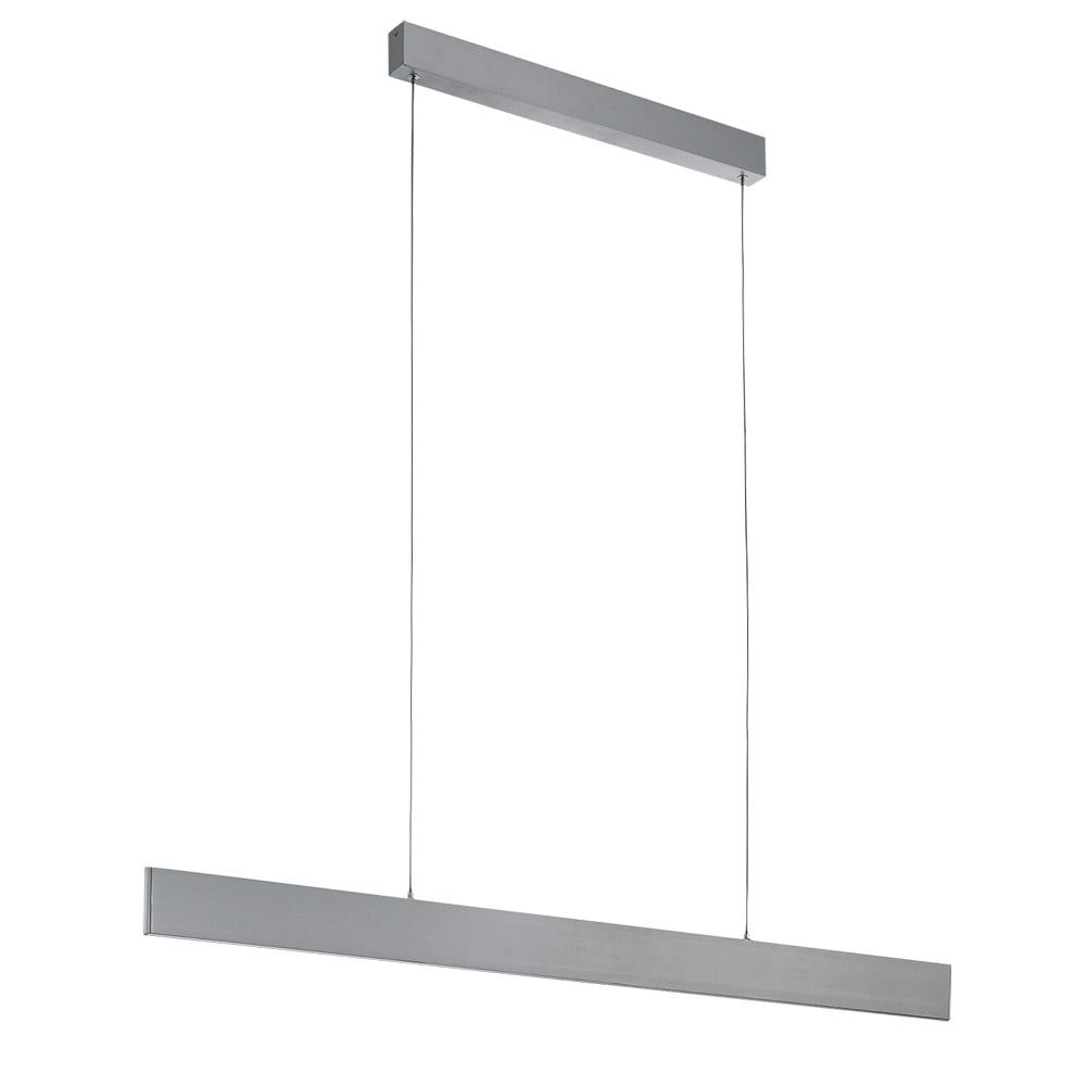 Climene 47" Brushed Aluminum LED Linear Pendant Light