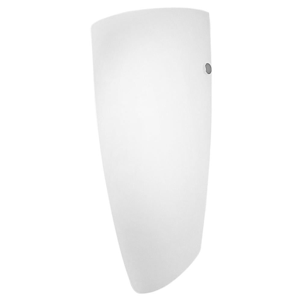 Nemo Dimmable Nickel Wall Sconce with Opal Glass Shade