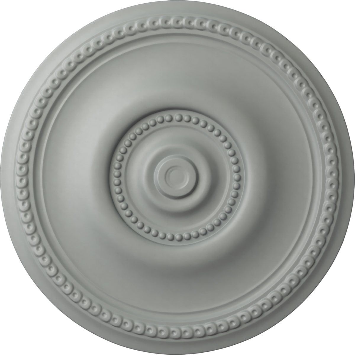 Primed Round High-Density Urethane Ceiling Medallion