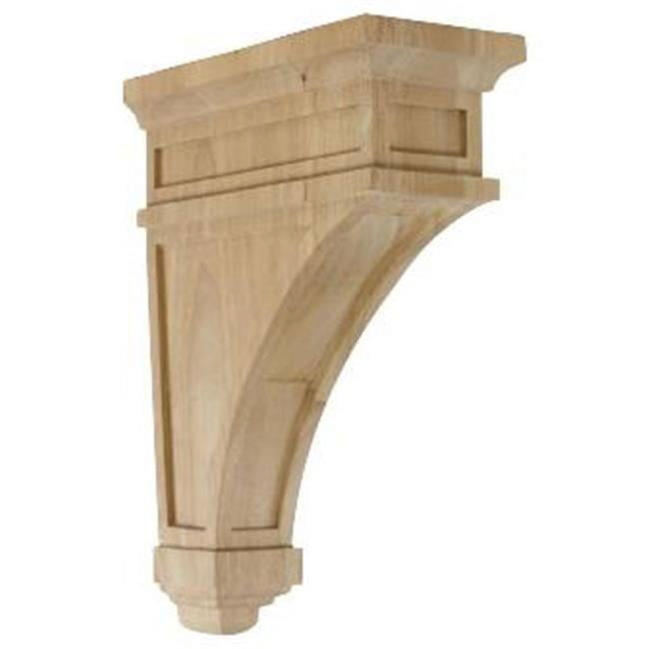 Arlington 13.75" Hand-Carved Rubberwood Corbel