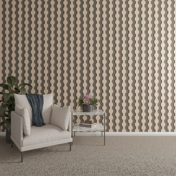 Pontiac 47" Red Oak Adjustable Decorative Slat Wall Panel Kit