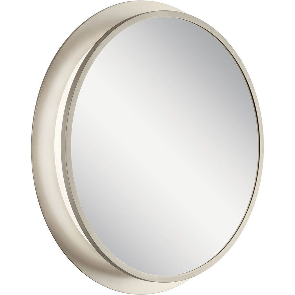 Chennai 34" Satin Nickel Integrated LED Vanity Mirror