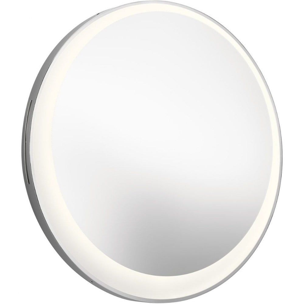 Optice Chrome 30 Inch LED Bathroom Mirror