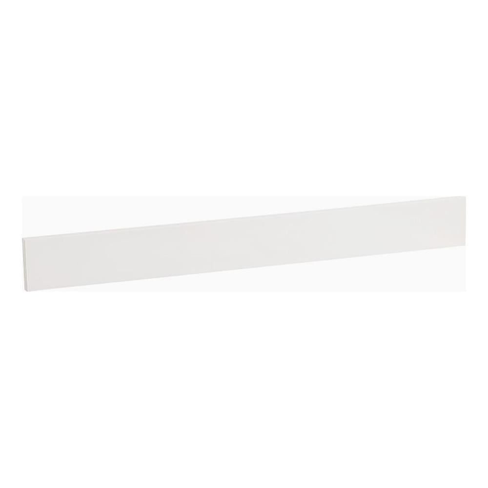 Ivory White 40-Inch Engineered Stone Backsplash