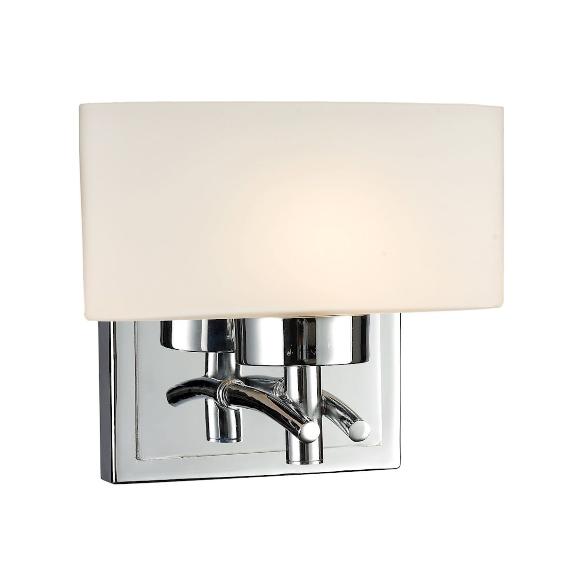 Polished Chrome 7-Inch Direct Wired Electric Sconce