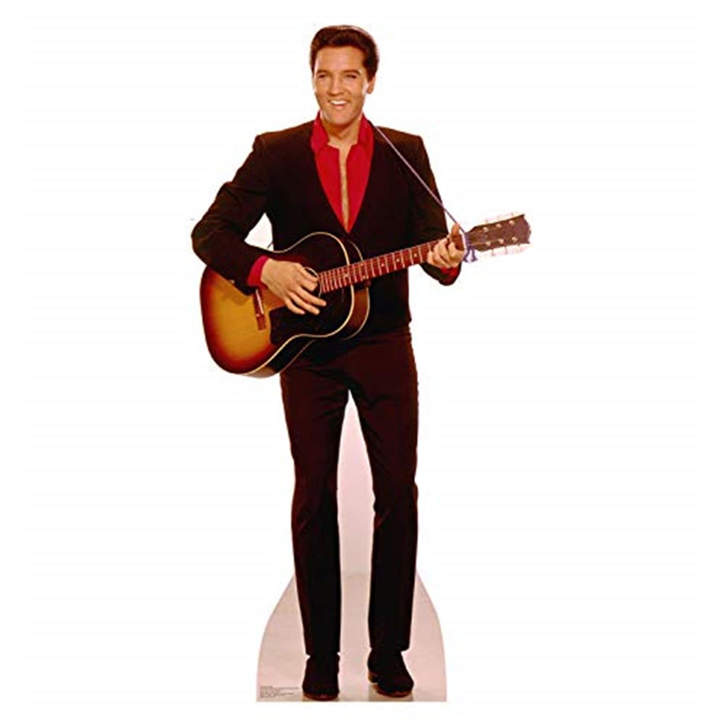 Life-Size Elvis Presley Cardboard Cutout with Guitar