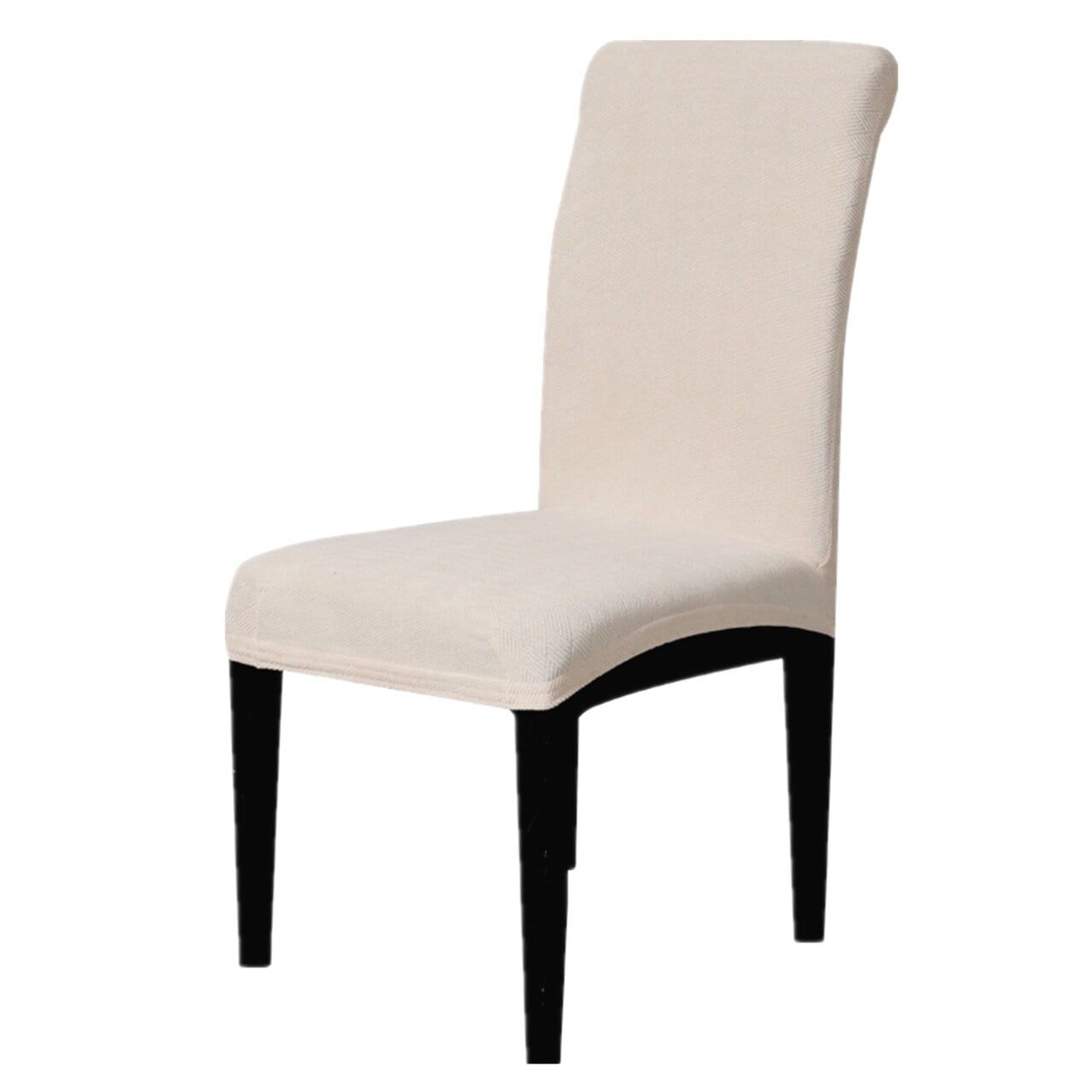 Ivory Ultra Soft Stretch Dining Chair Slipcovers, Set of 2