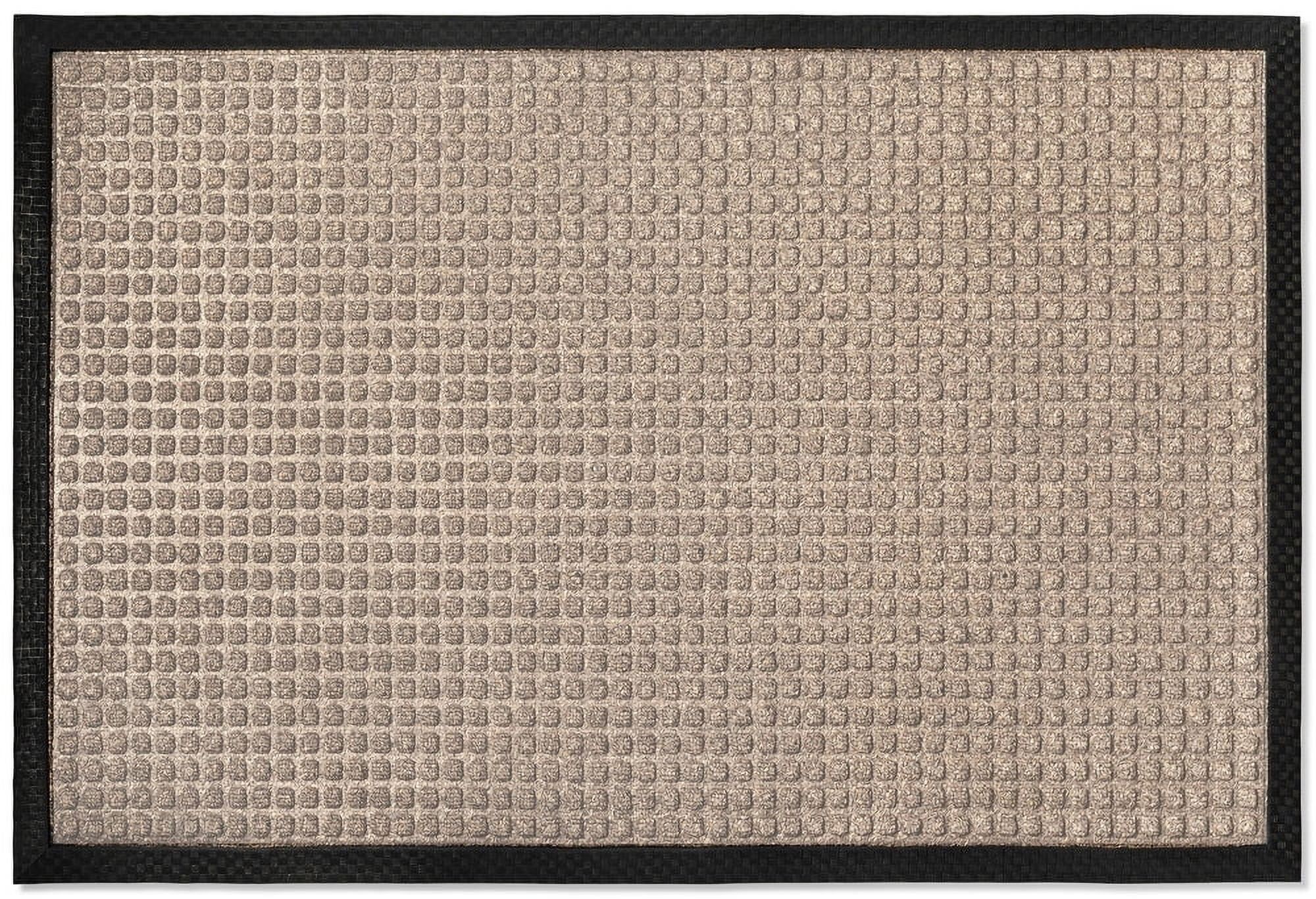 Commercial Grade 48" x 72" Beige Polypropylene Outdoor Door Mat