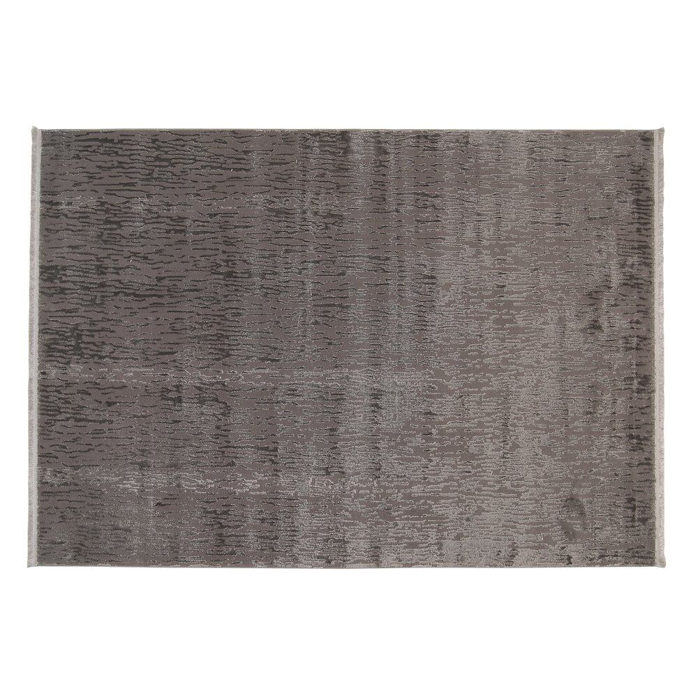 Alya 60" x 96" Gray Synthetic Rectangular Rug