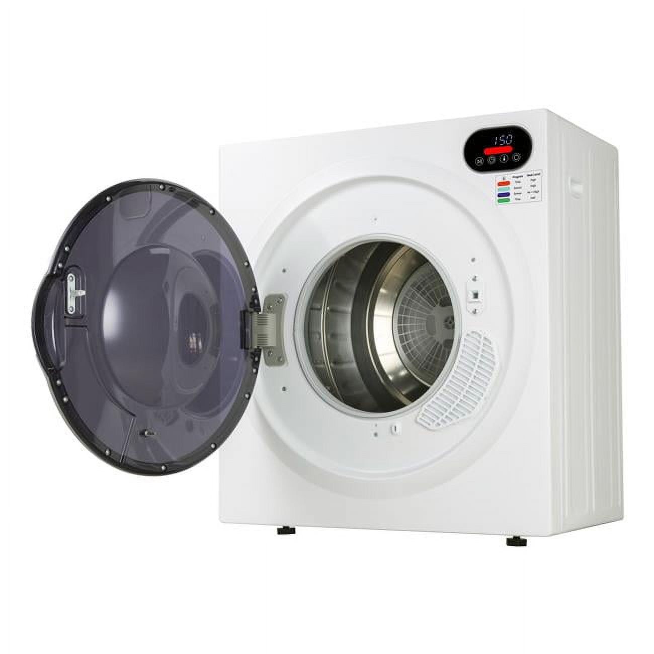 Ultra Compact White Digital Vented Sensor Dryer with Door Window