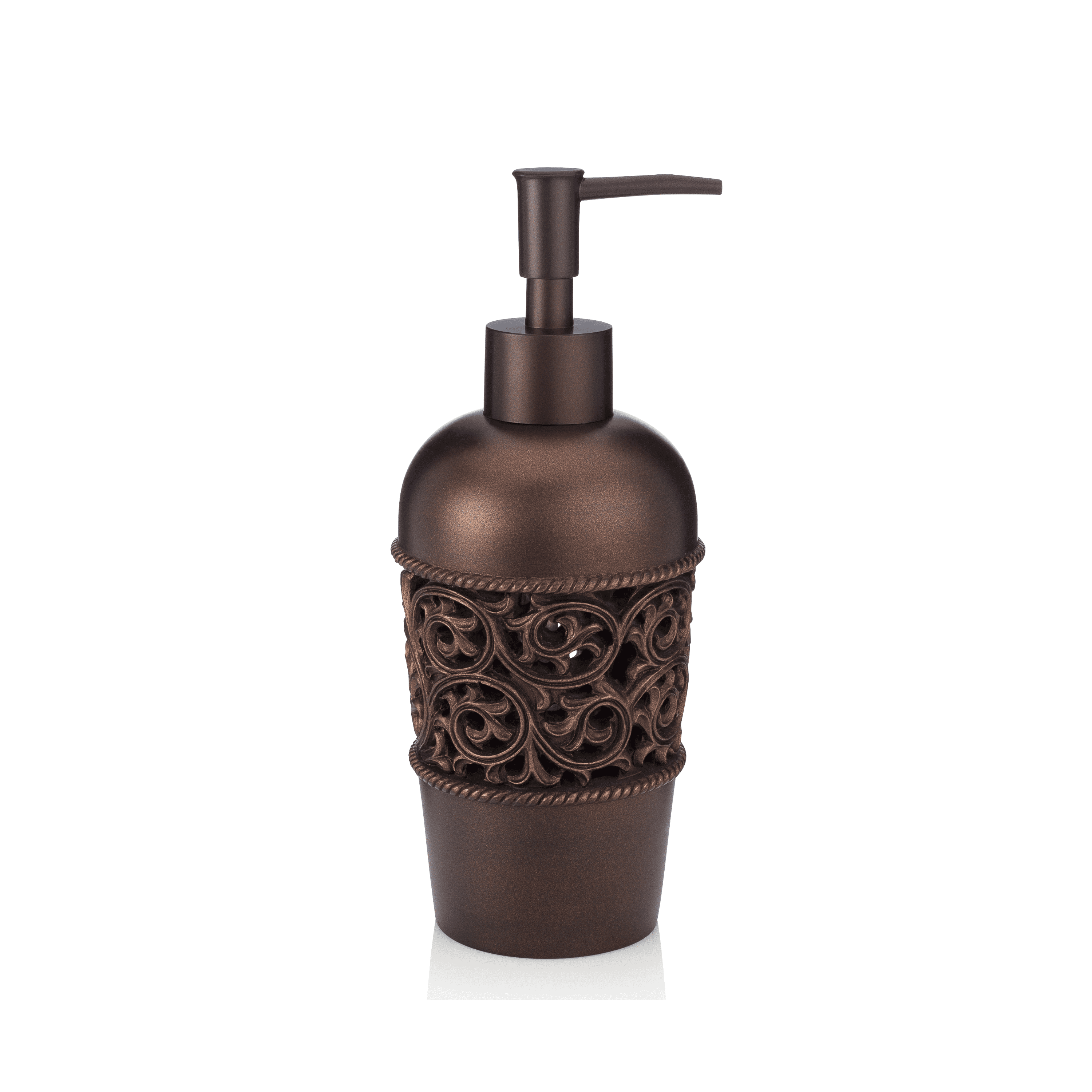 Essentra Bronze Liquid Soap Dispenser for Bathroom or Kitchen