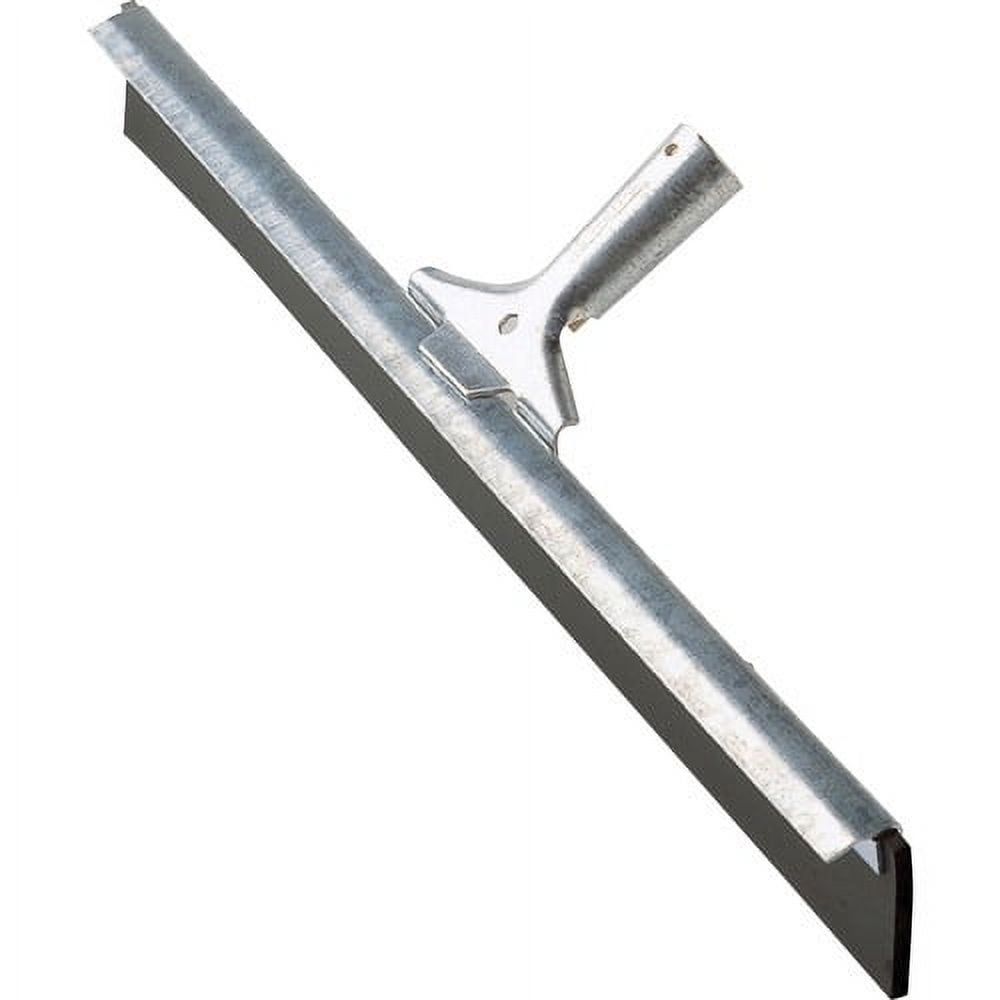 Ettore 24" Steel and Rubber Industrial Floor Squeegee