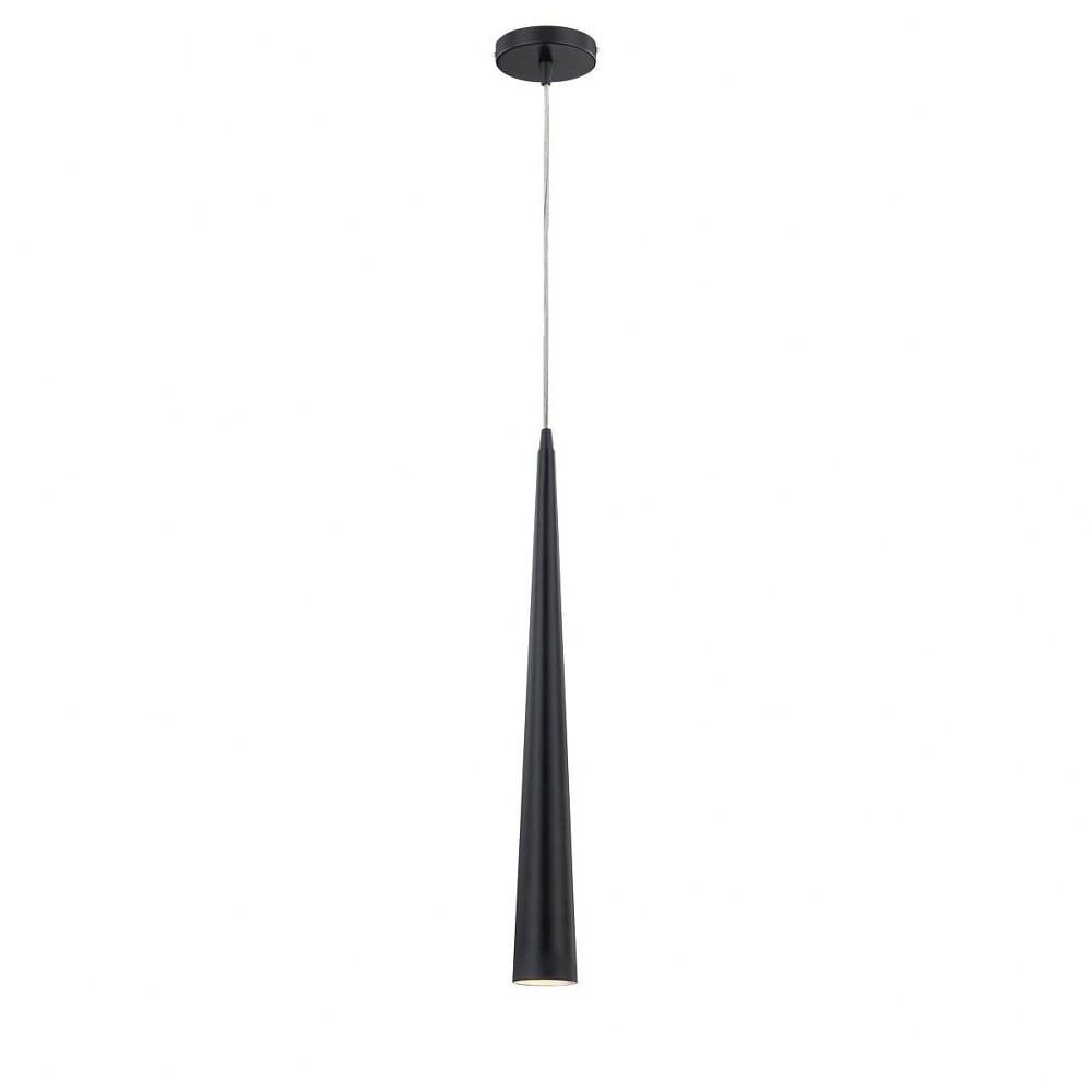 Eurofase Black Glass Modern 24-Inch Pendant Light