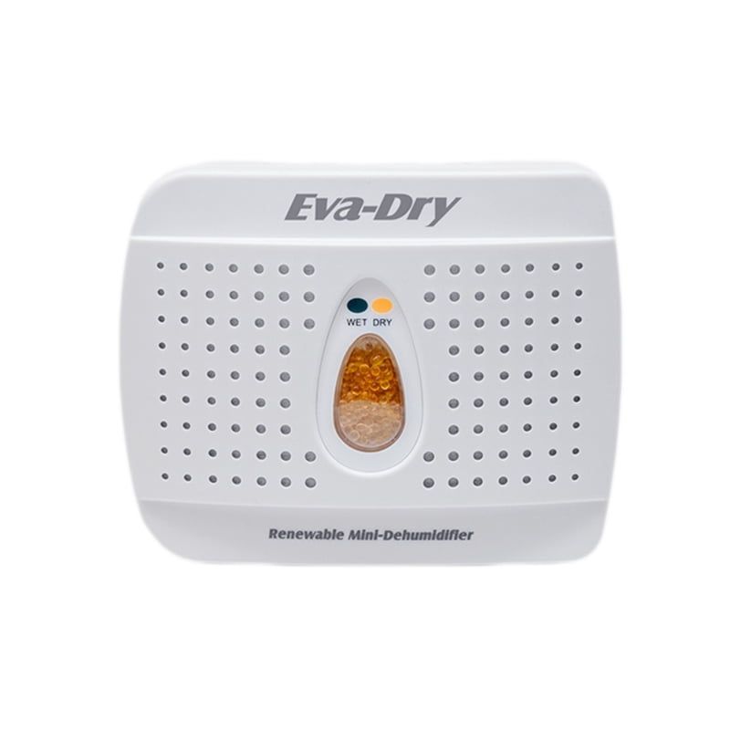 Eva-Dry White Portable Mini Dehumidifier with Indicator