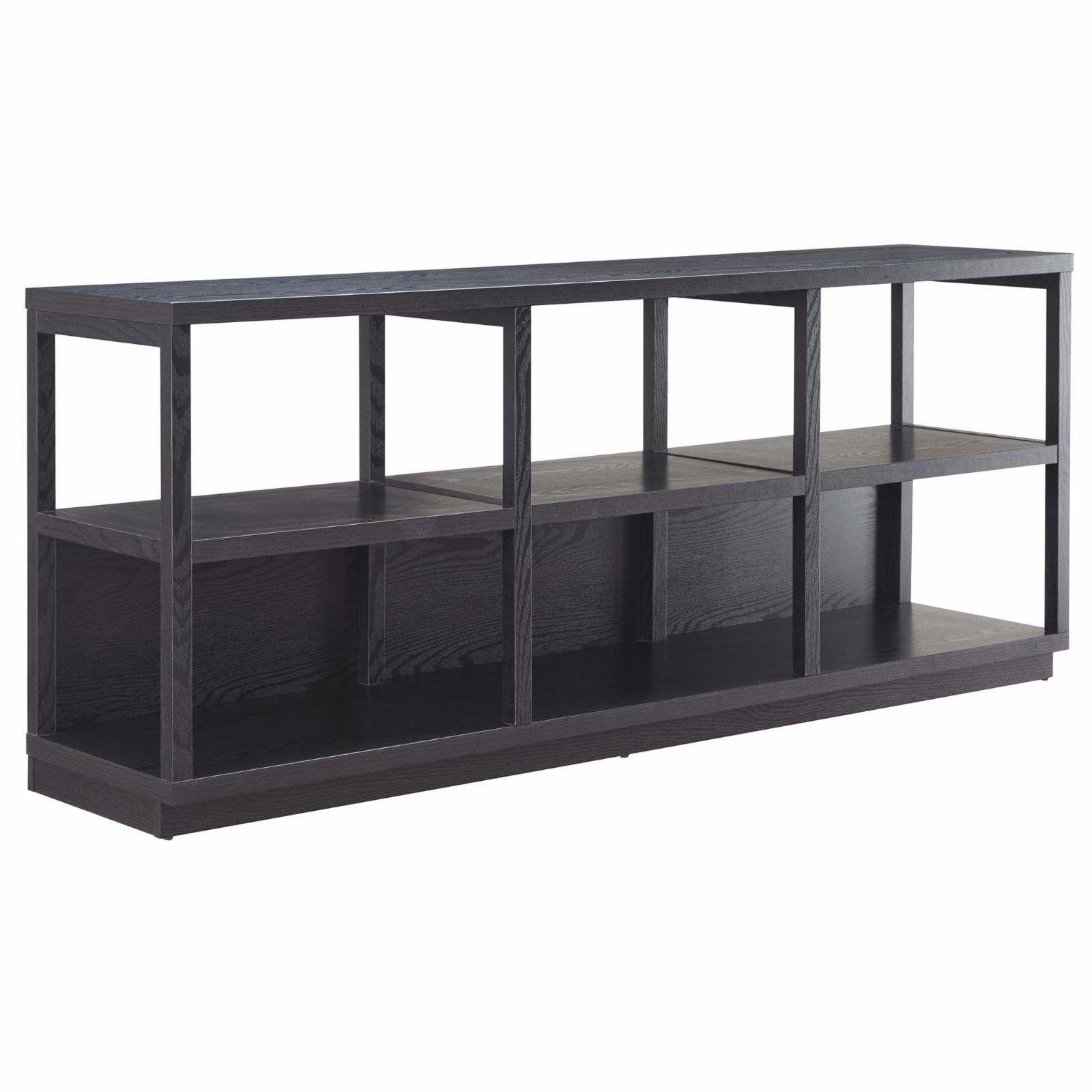 Thalia Modern Black Metal TV Stand for TVs up to 75"