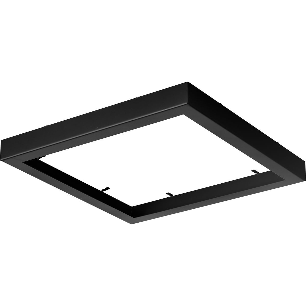 Everlume Black 11" LED Edgelit Square Trim Ring