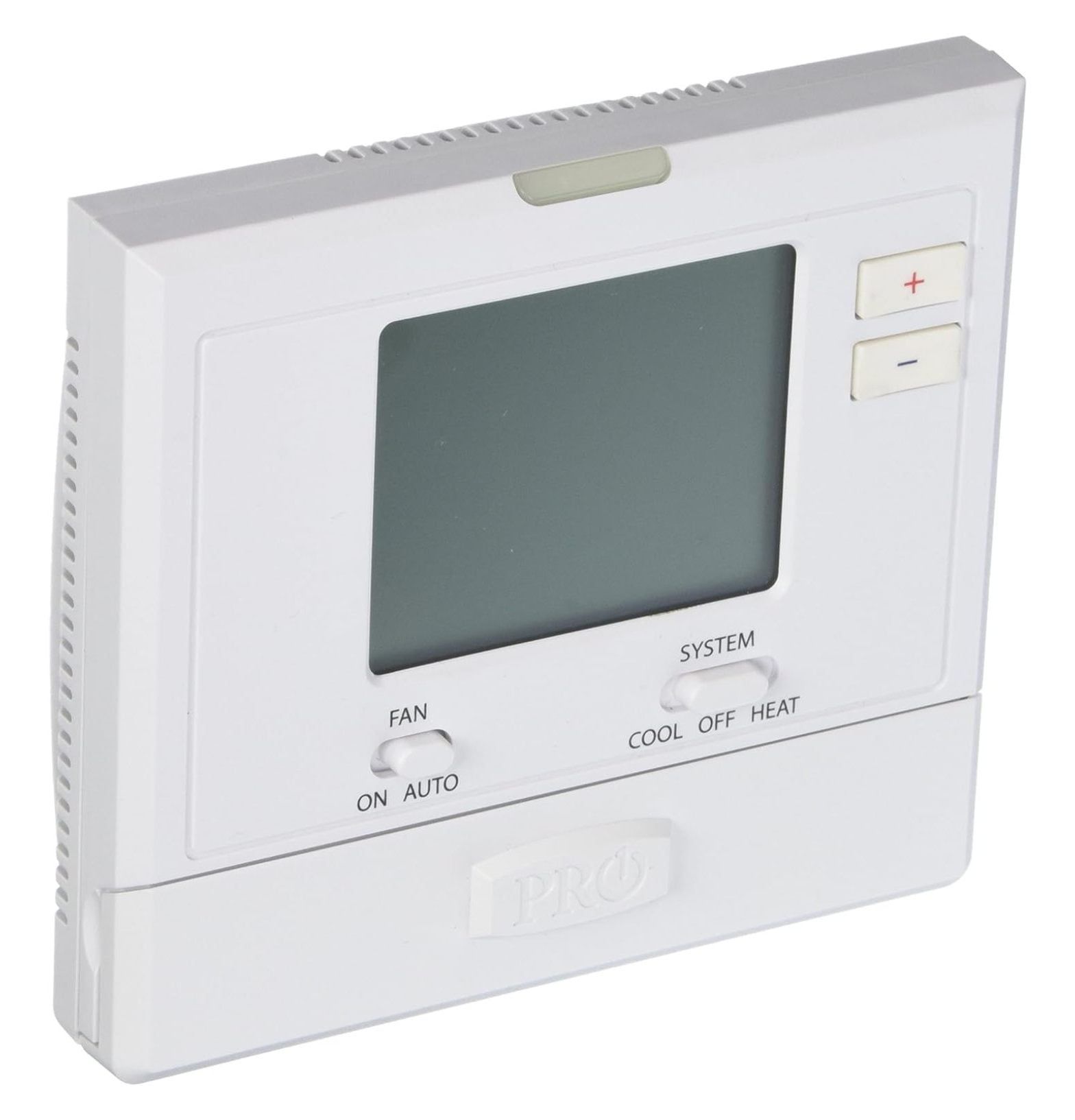 White Digital Non-Programmable Thermostat with Large Display