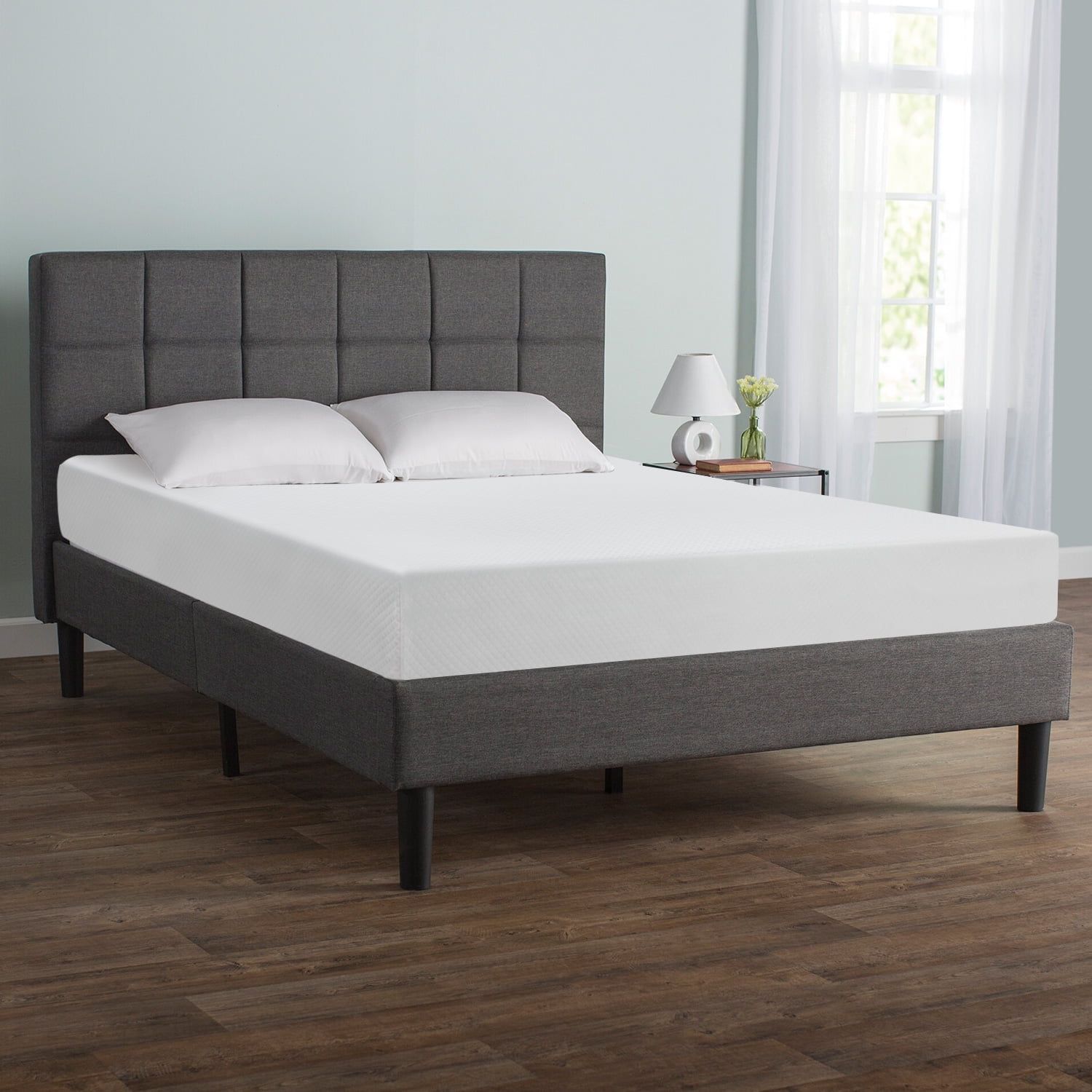 King 8 Inch Gel Memory Foam Mattress with Cooling Technology