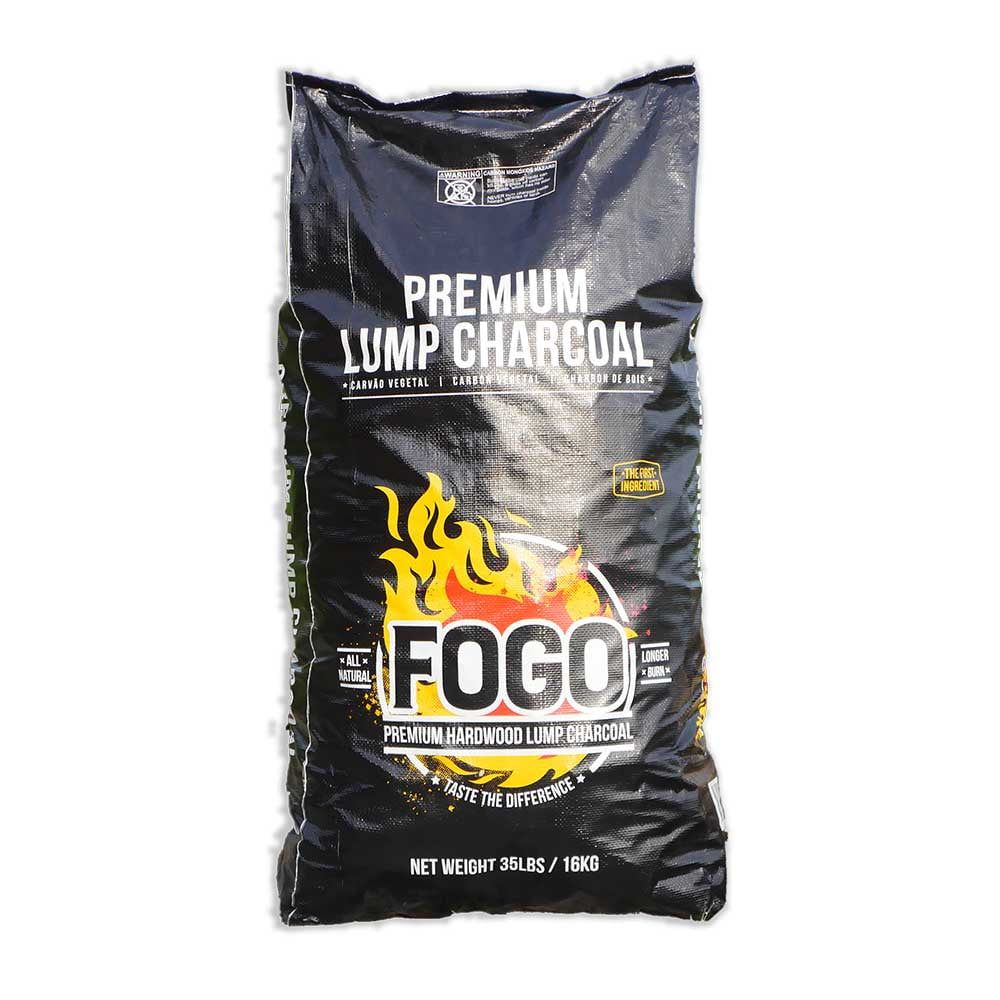 FOGO Premium Oak 35lbs All-Natural Hardwood Lump Charcoal