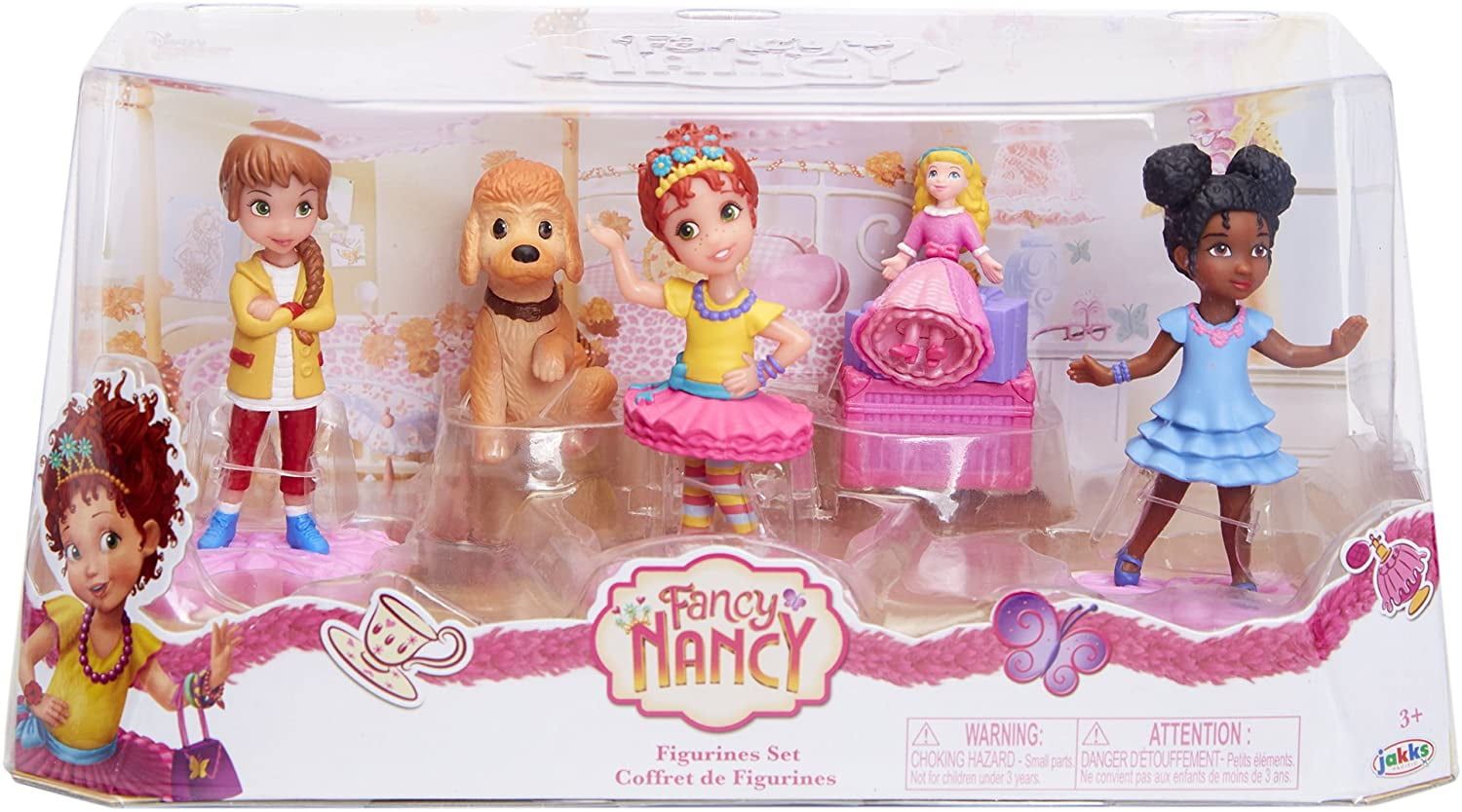 Fancy Nancy and Friends Figurine Set with Accessories