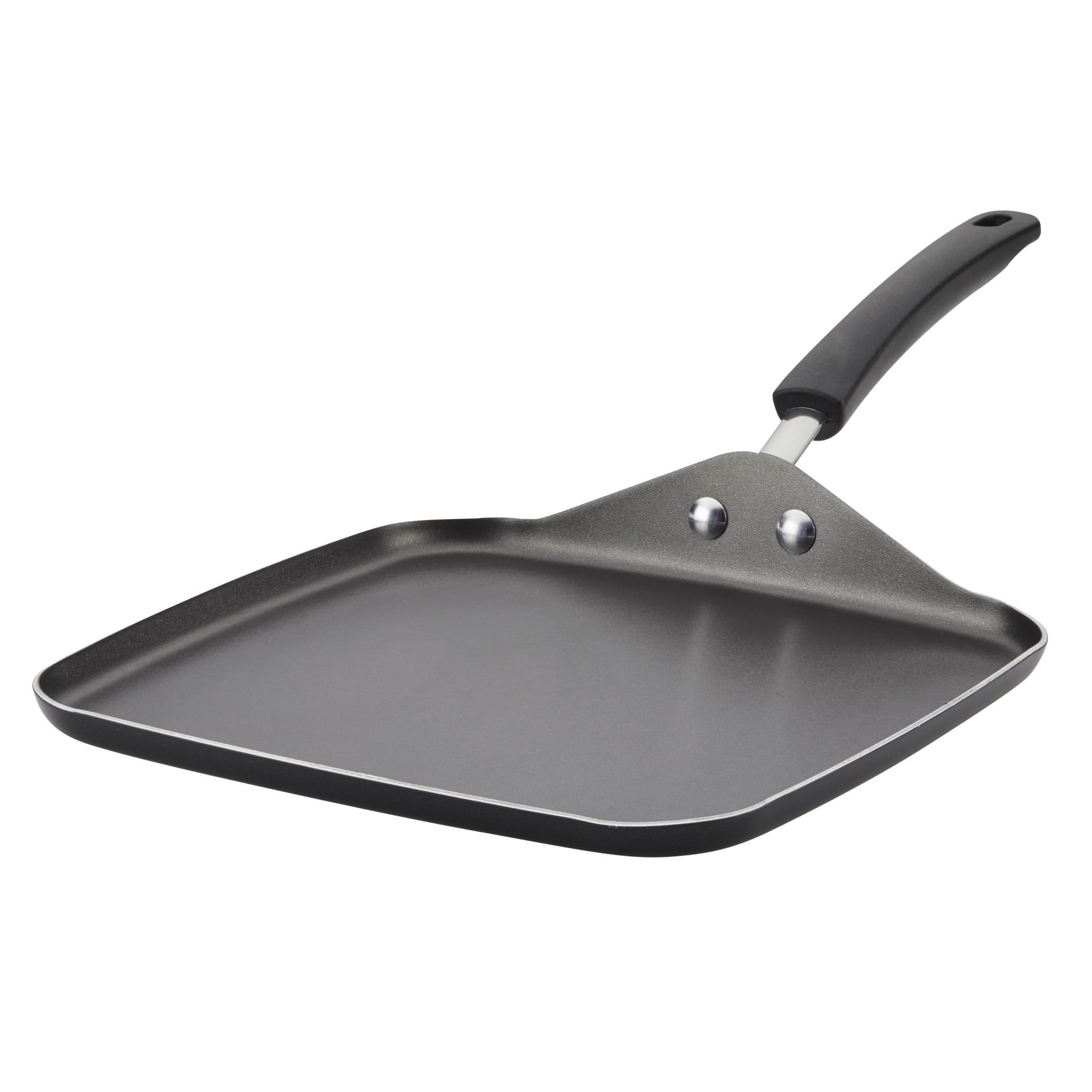 Farberware 11-Inch Black Aluminum Nonstick Square Griddle