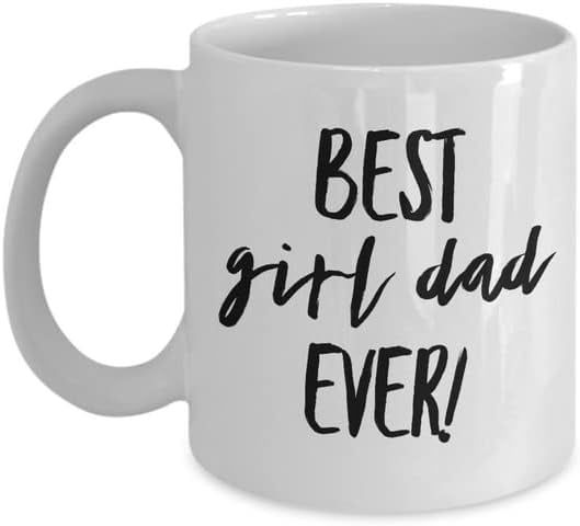 Best Dad Ever White Ceramic 11 oz. Coffee Mug