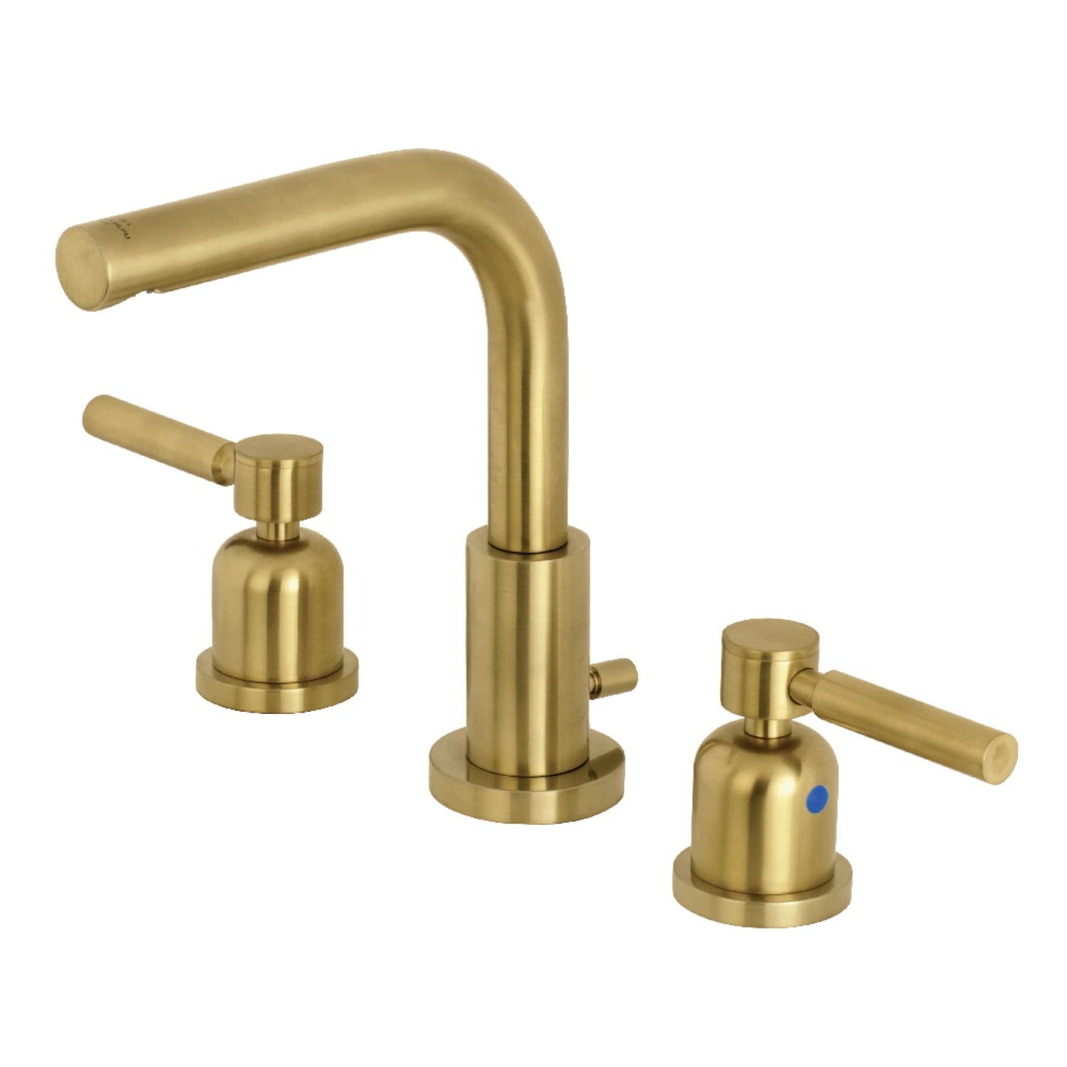 Concord 8-Inch Brushed Nickel Brass Widespread Bathroom Faucet