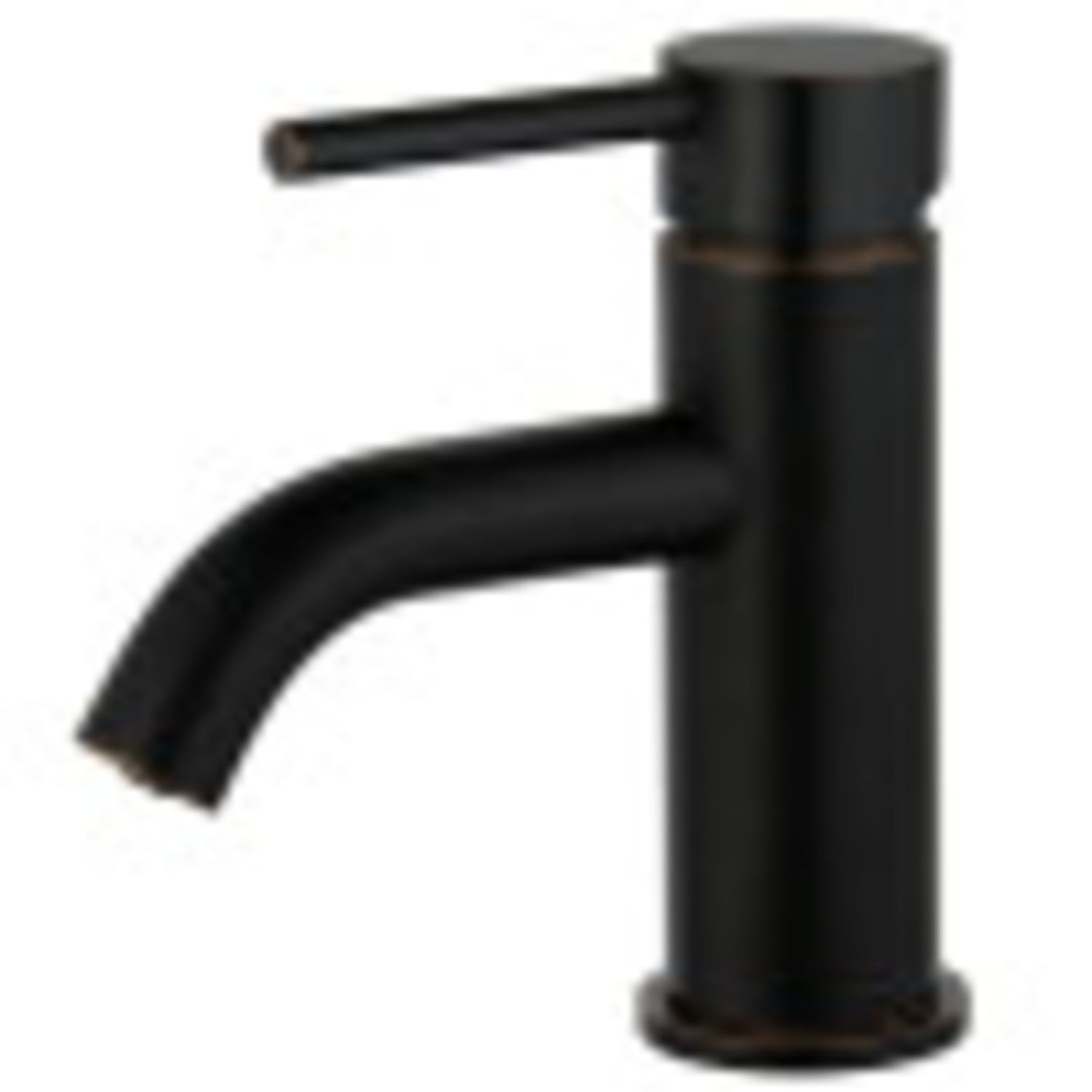 Naples Bronze Single-Handle Modern Bathroom Faucet