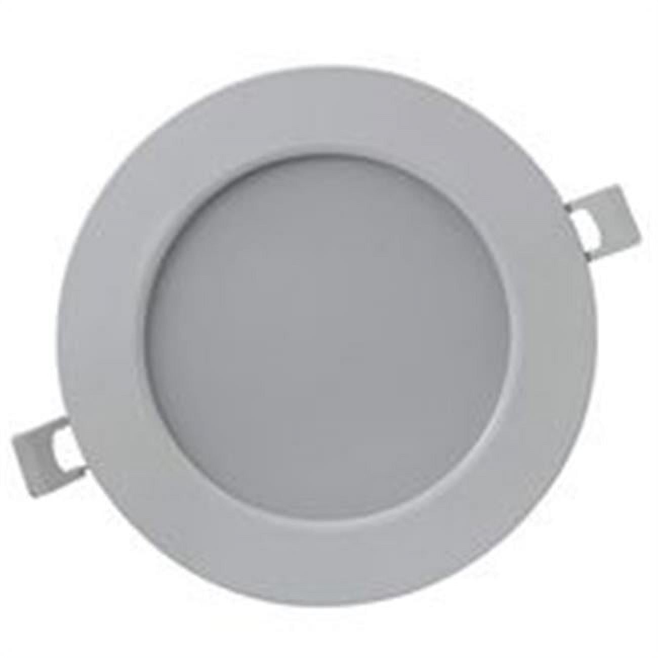 Bright White 3000K Aluminum LED Downlight with Dimmable Integrated J-Box