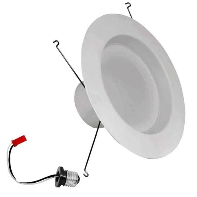 Feit 5-6 Inch White Aluminum Dimmable Recessed Downlight