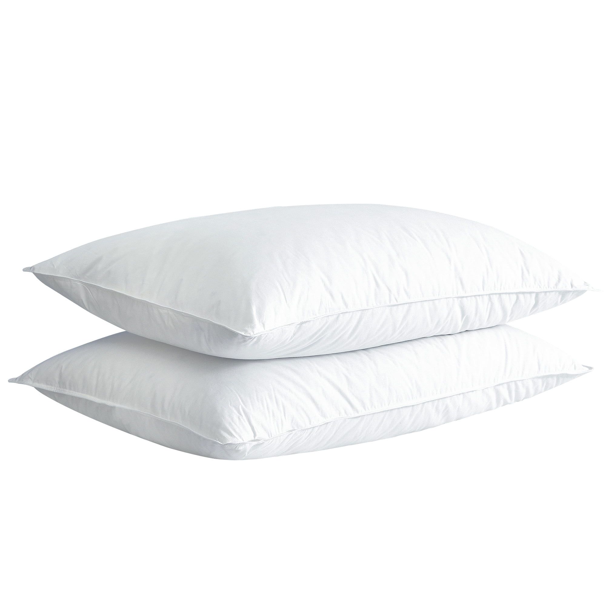 Firefly King Size White Goose Feather Down Blend Pillow Set