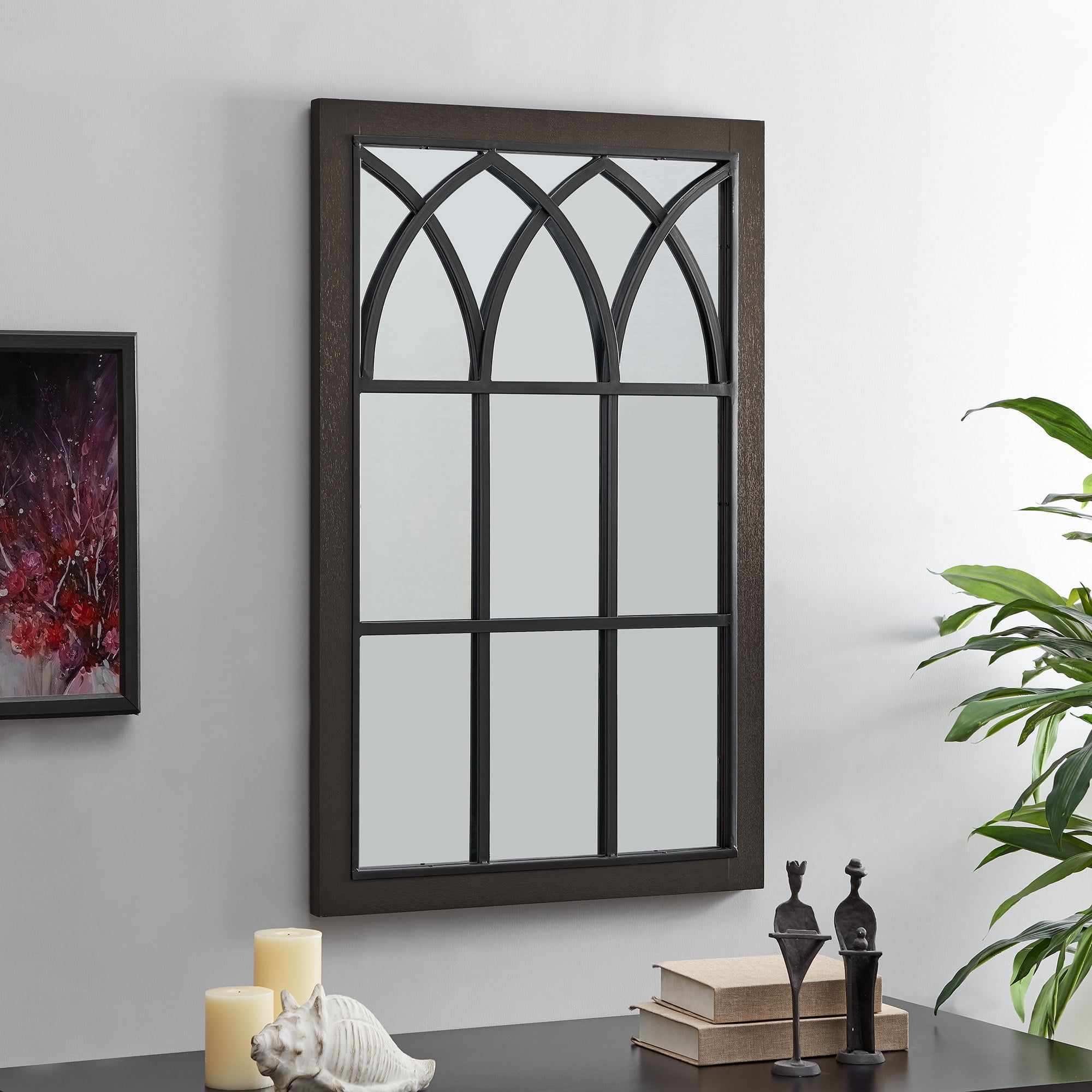 Elegant Frameless Full-Length Rectangular Mirror, 27" x 40"