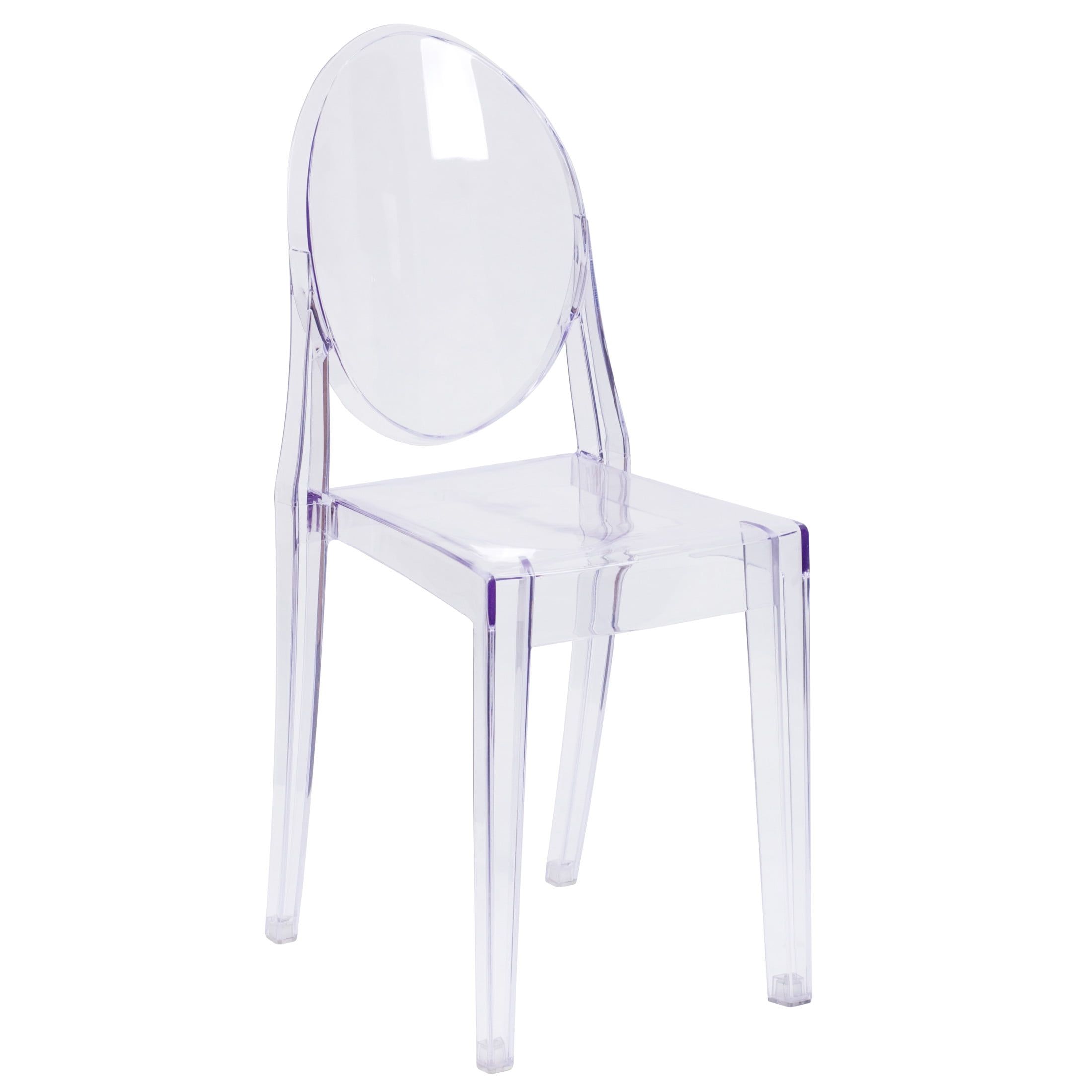 Cheryl Clear Transparent Plastic Side Chair