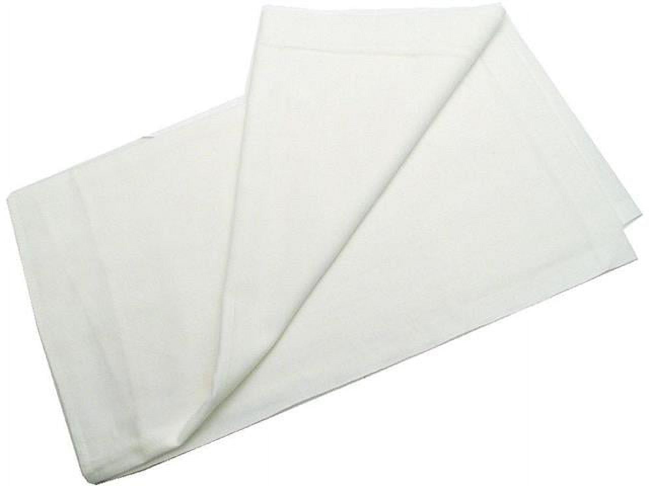 White Cotton Flour Sack Towels Set of 7