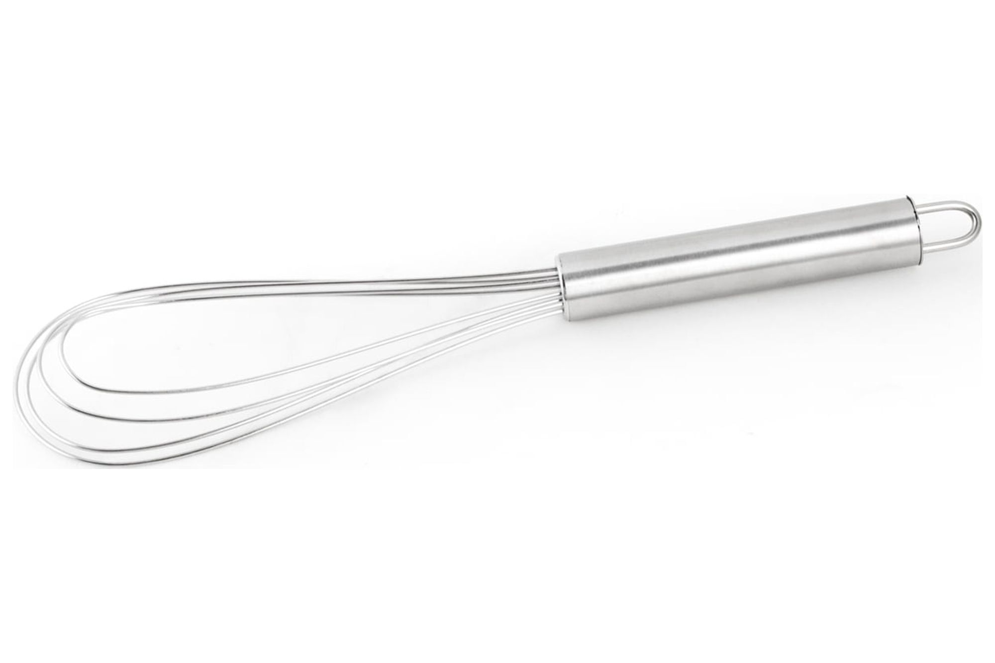 Stainless Steel 10-Inch Flat Roux Whisk