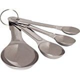 Stainless Steel 4-Piece Measuring Spoon Set