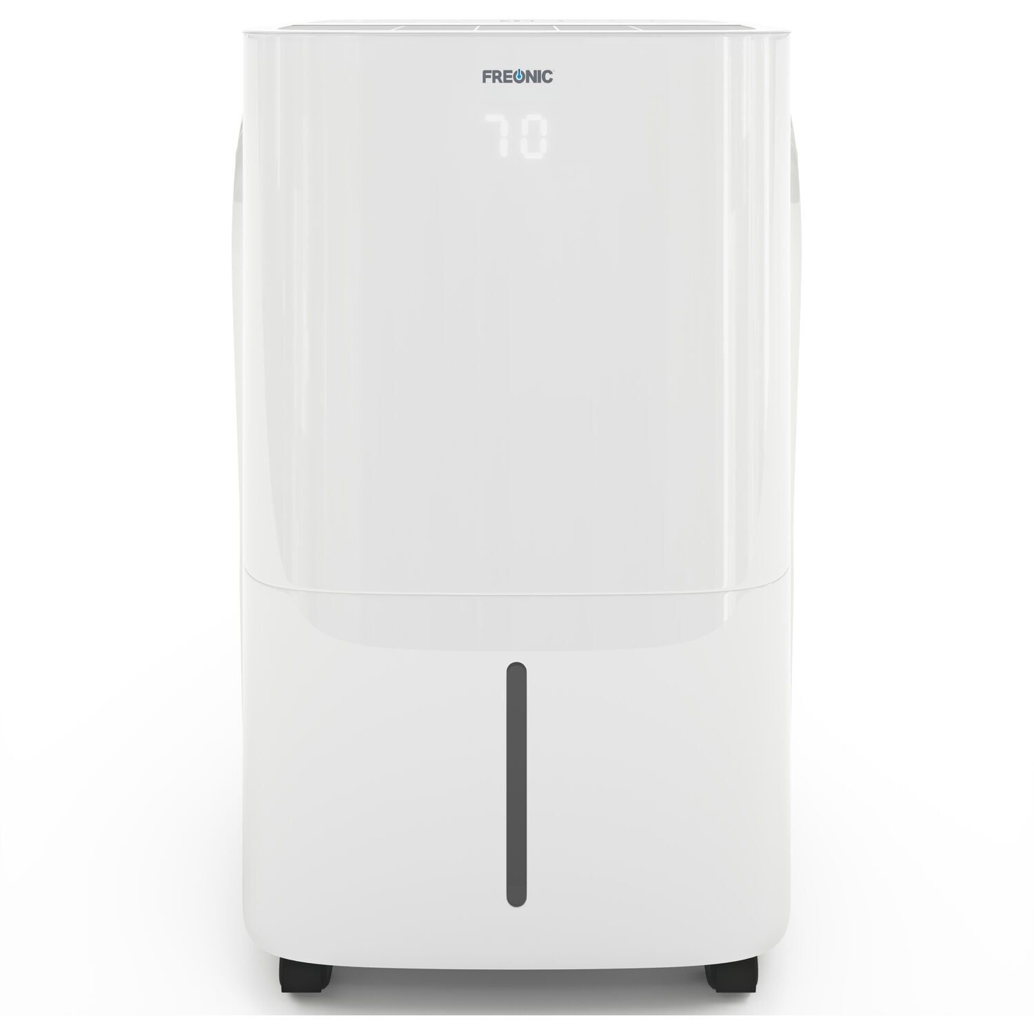 White Energy Star 50 Pint Dehumidifier with Built-In Pump