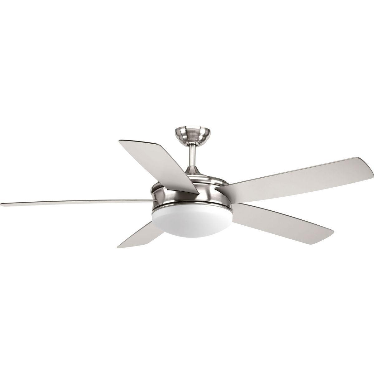 Fresno 60" Brushed Nickel Ceiling Fan with LED Light and Remote