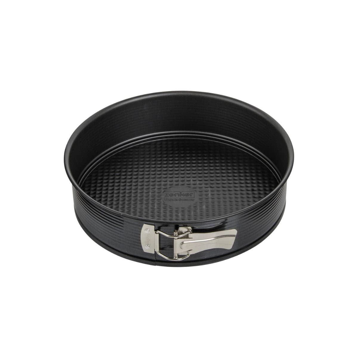 10-Inch Black Non-Stick Carbon Steel Springform Pan