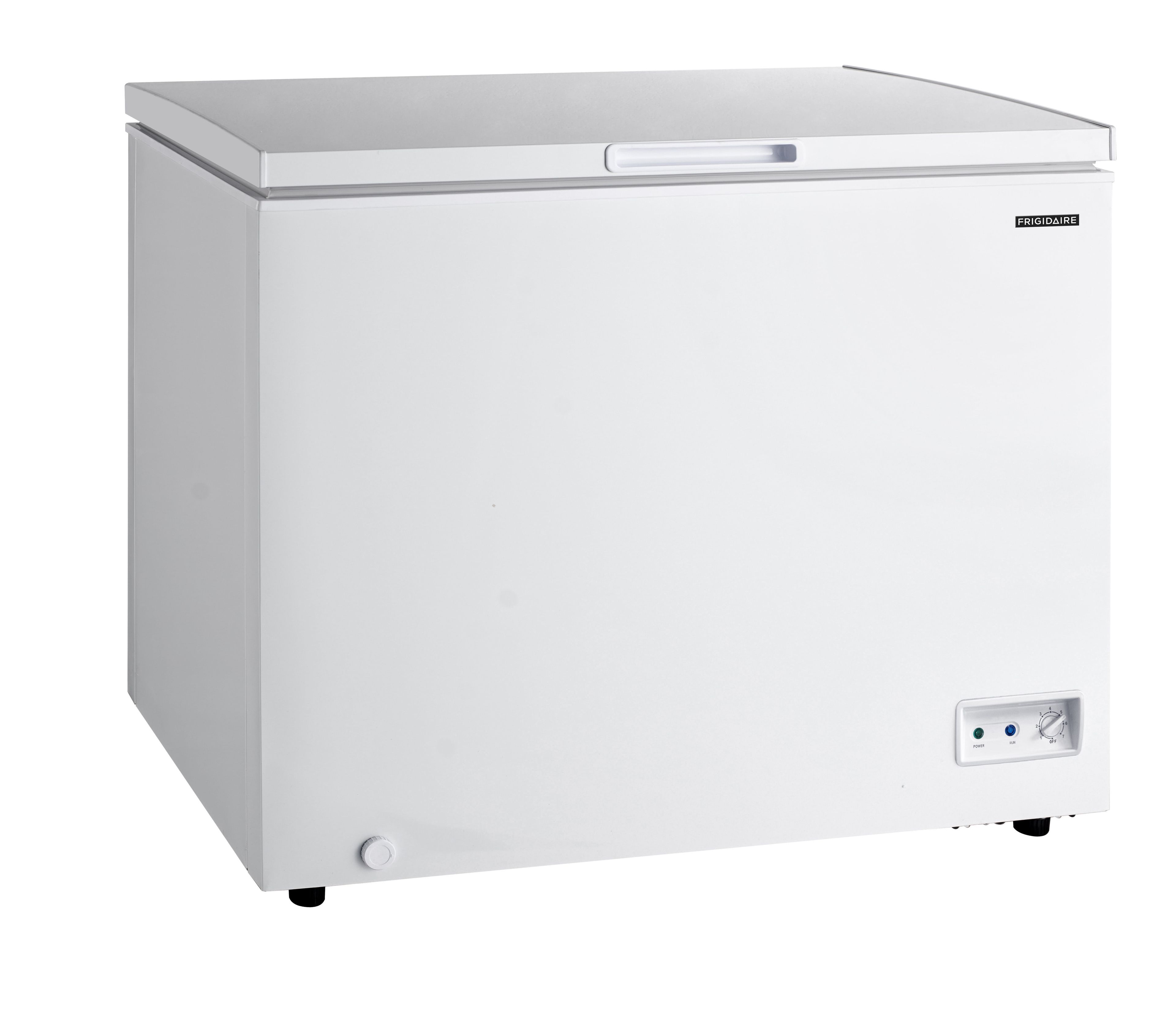 White 10.3 Cu. Ft. Garage Ready Chest Freezer